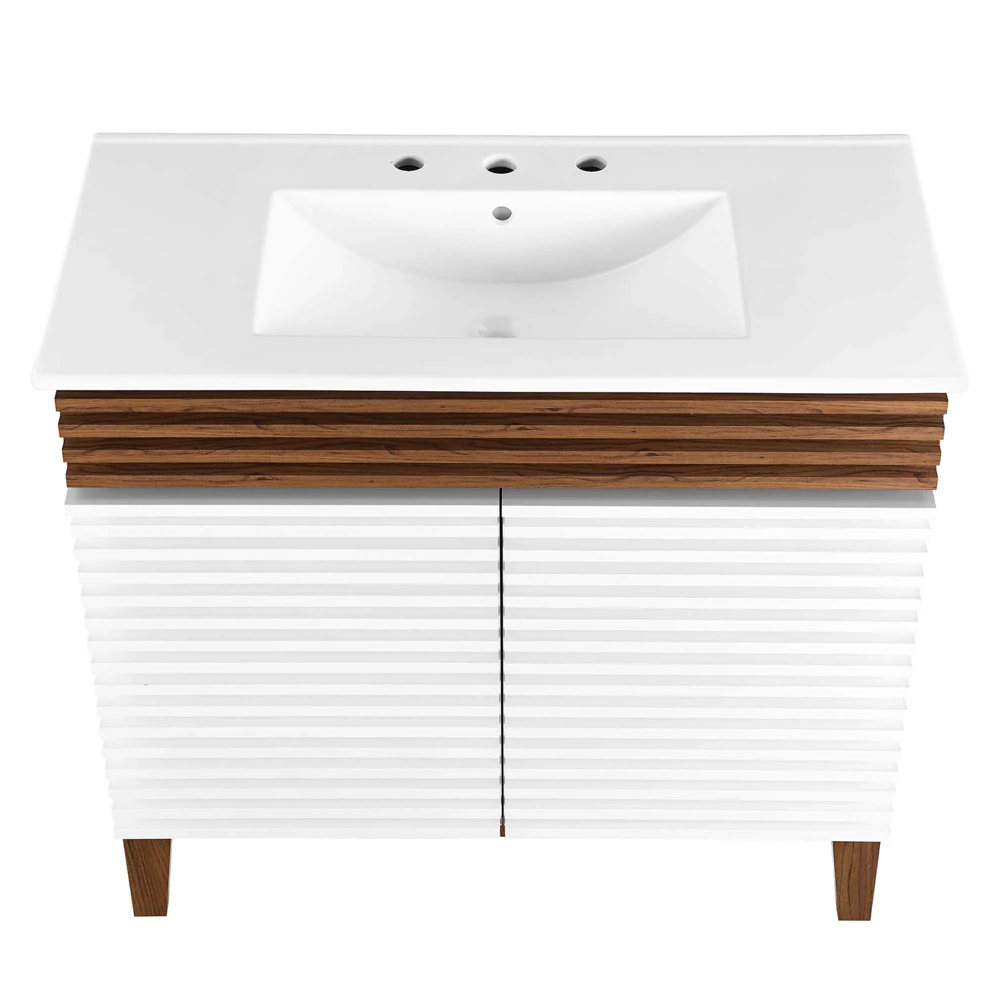 Render Bathroom Vanities with White Basin Included - Image 88