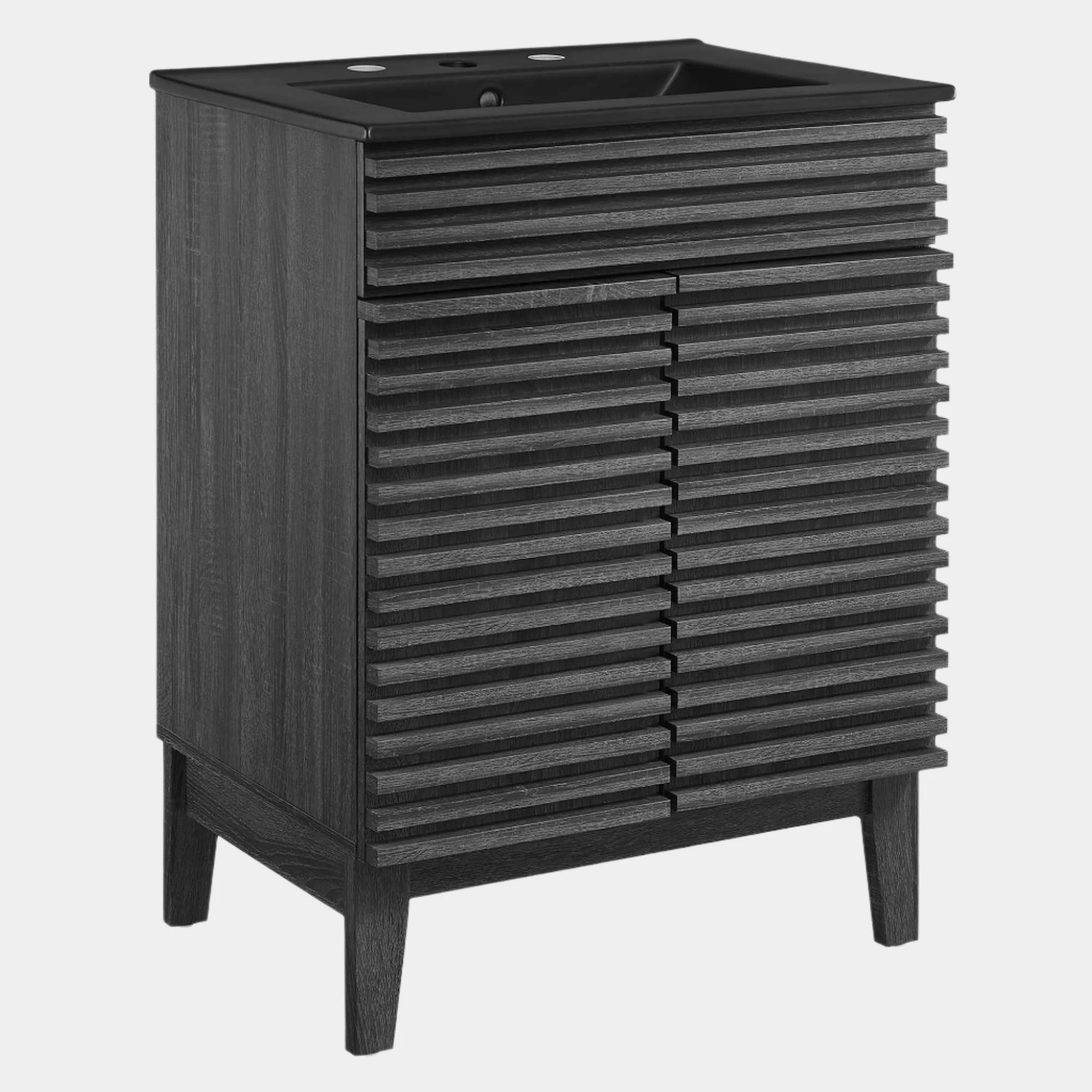 Render Bathroom Vanity with Black Basin Included - Image 10