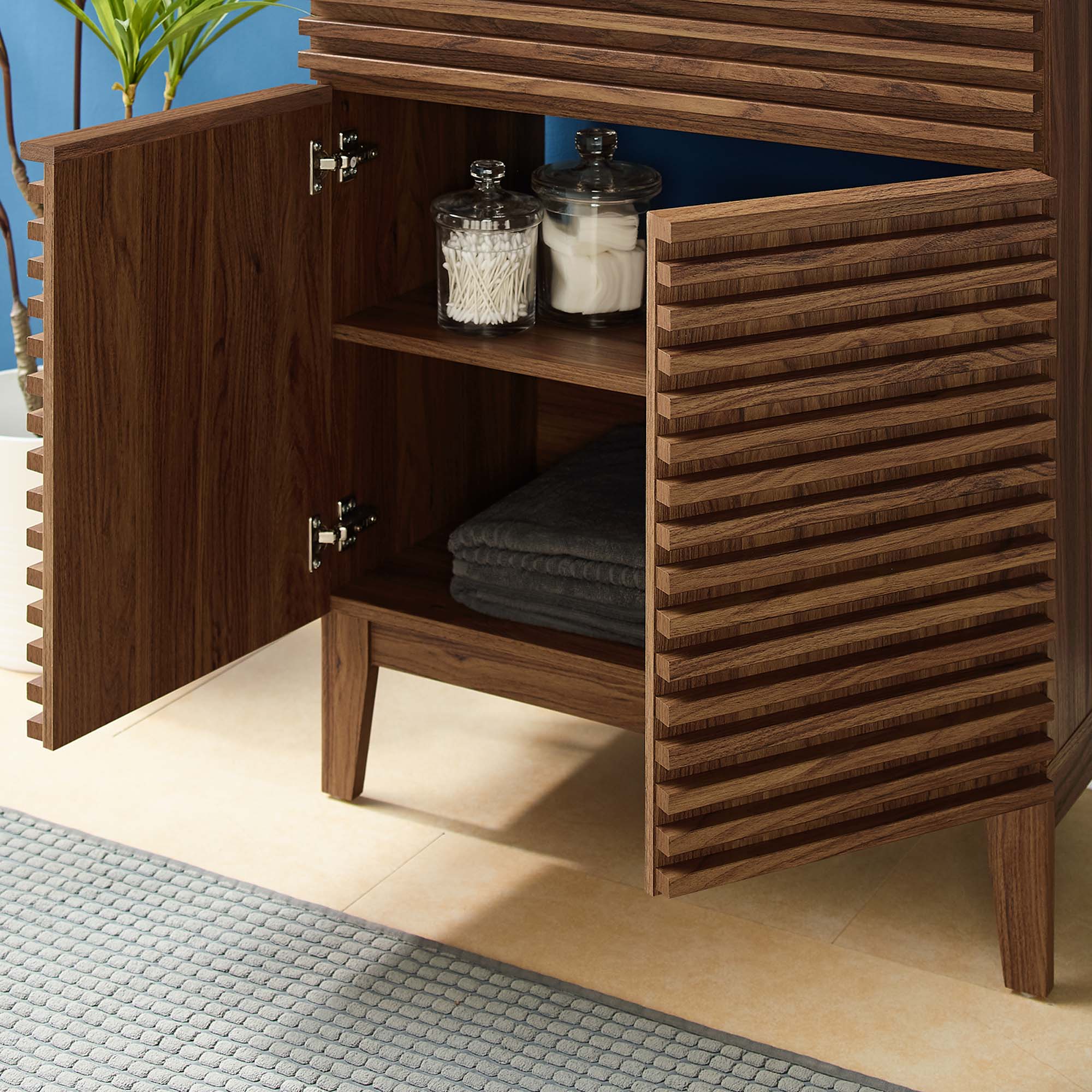 Render Bathroom Vanity with Black Basin Included - Image 126