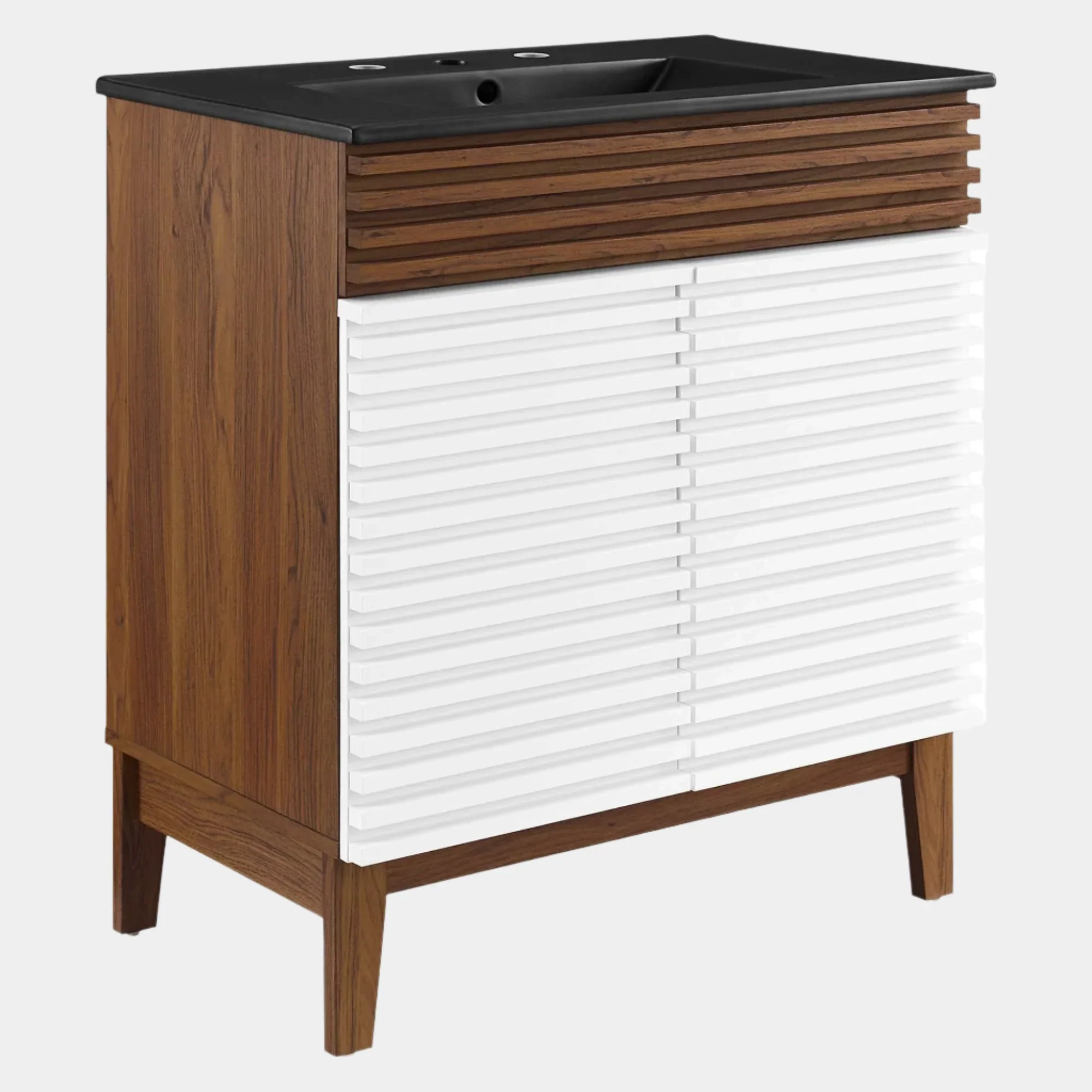 Render Bathroom Vanity with Black Basin Included - Image 128
