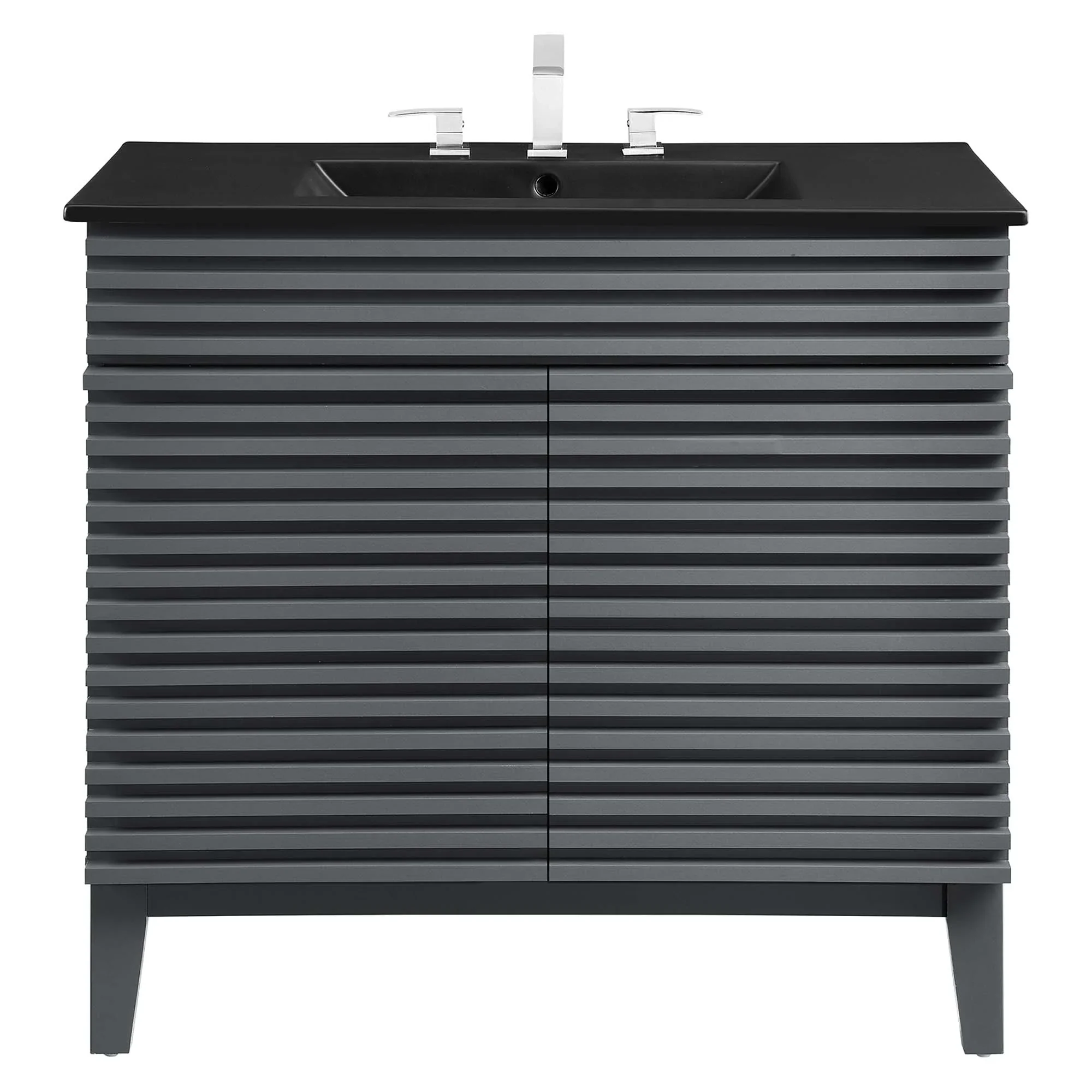 Render Bathroom Vanity with Black Basin Included - Image 145