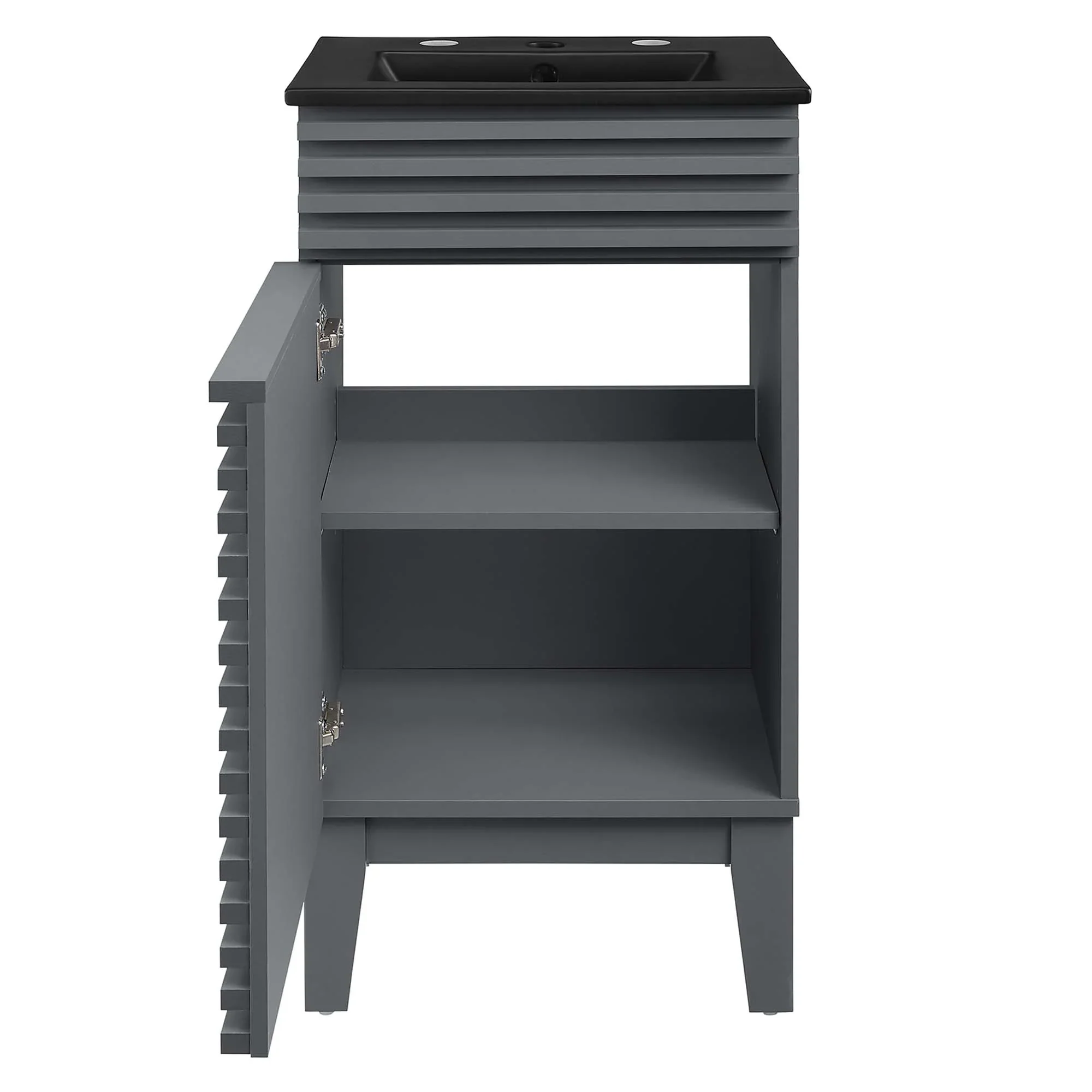 Render Bathroom Vanity with Black Basin Included - Image 154