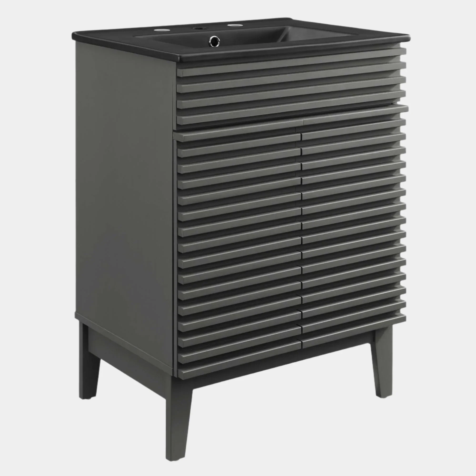 Render Bathroom Vanity with Black Basin Included - Image 18