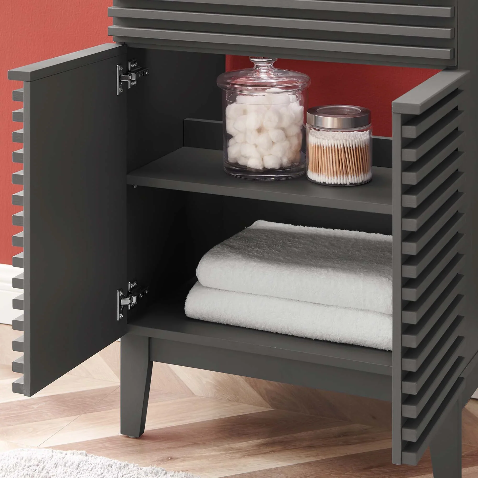Render Bathroom Vanity with Black Basin Included - Image 26