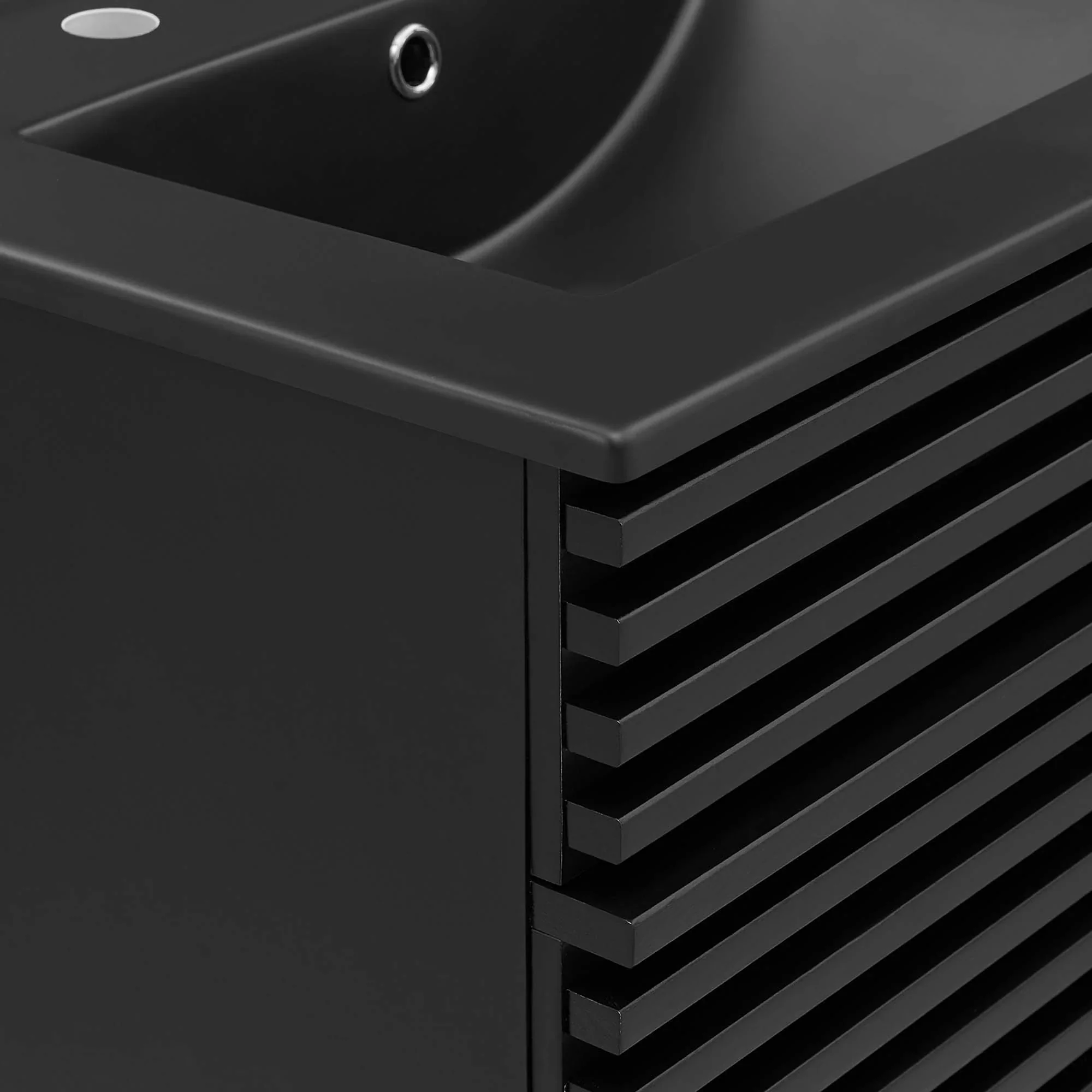 Render Bathroom Vanity with Black Basin Included - Image 6