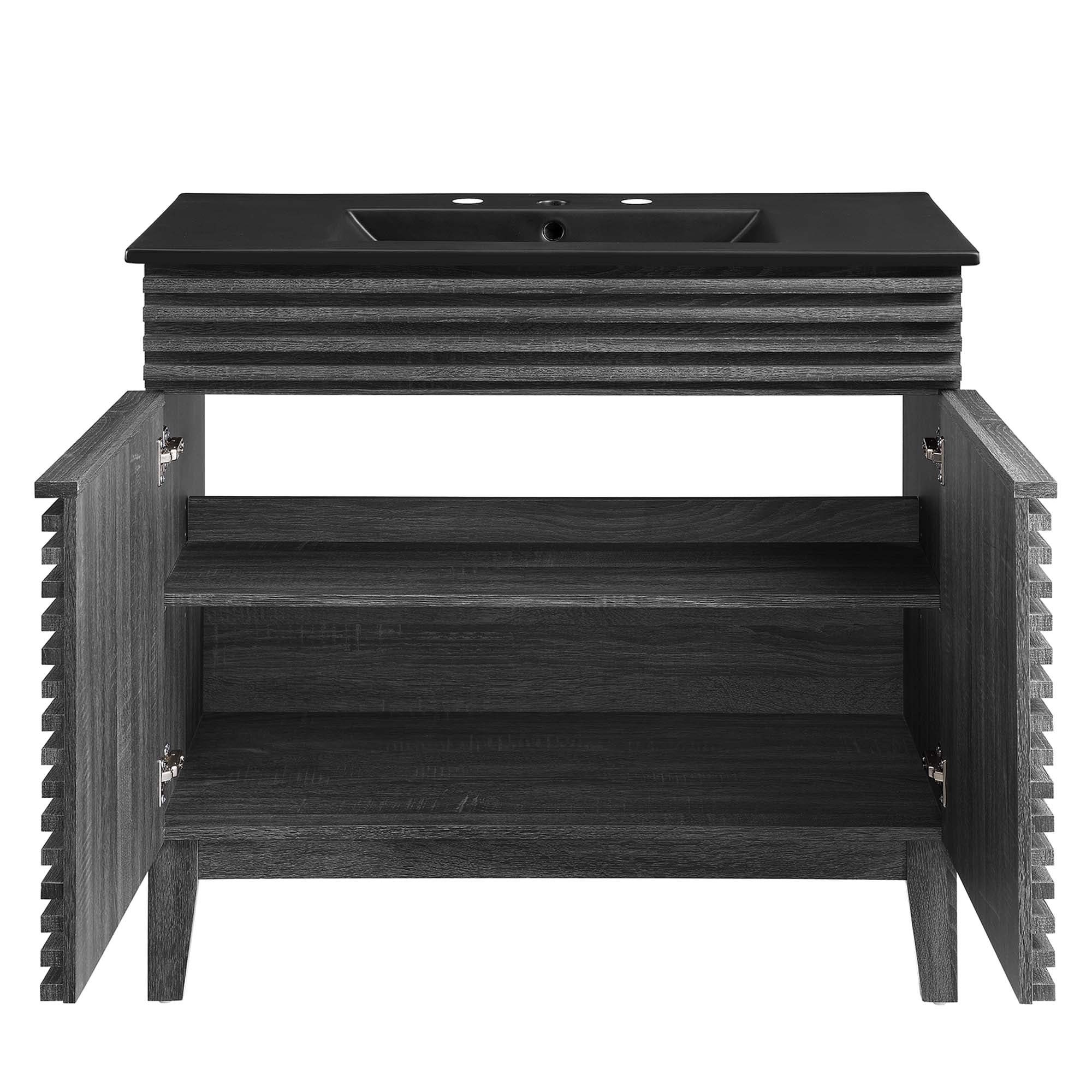 Render Bathroom Vanity with Black Basin Included - Image 74