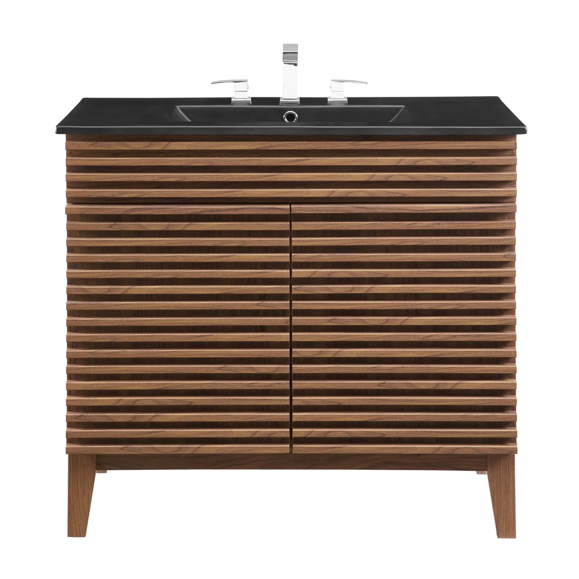 Render Bathroom Vanity with Black Basin Included - Image 82