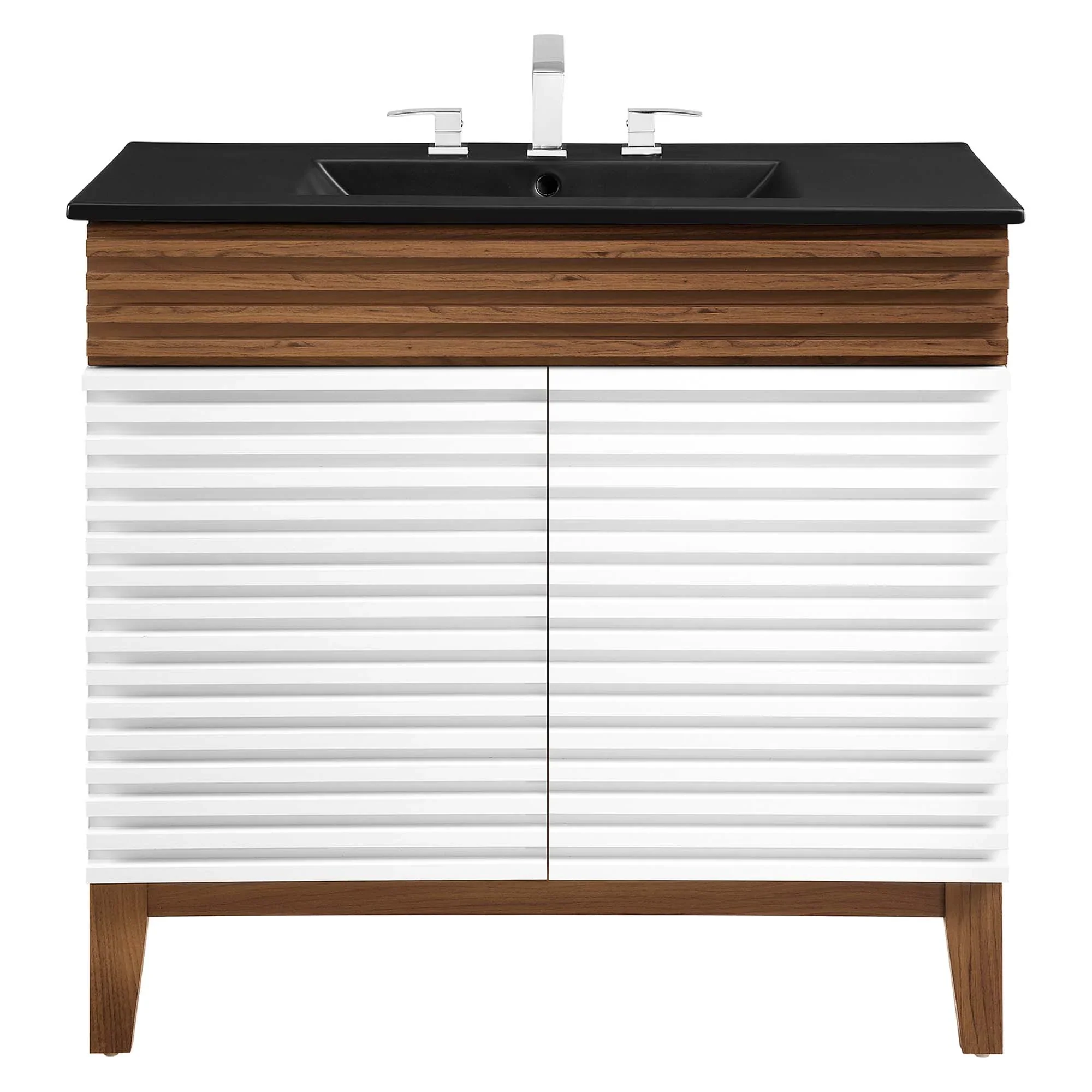 Render Bathroom Vanity with Black Basin Included - Image 89