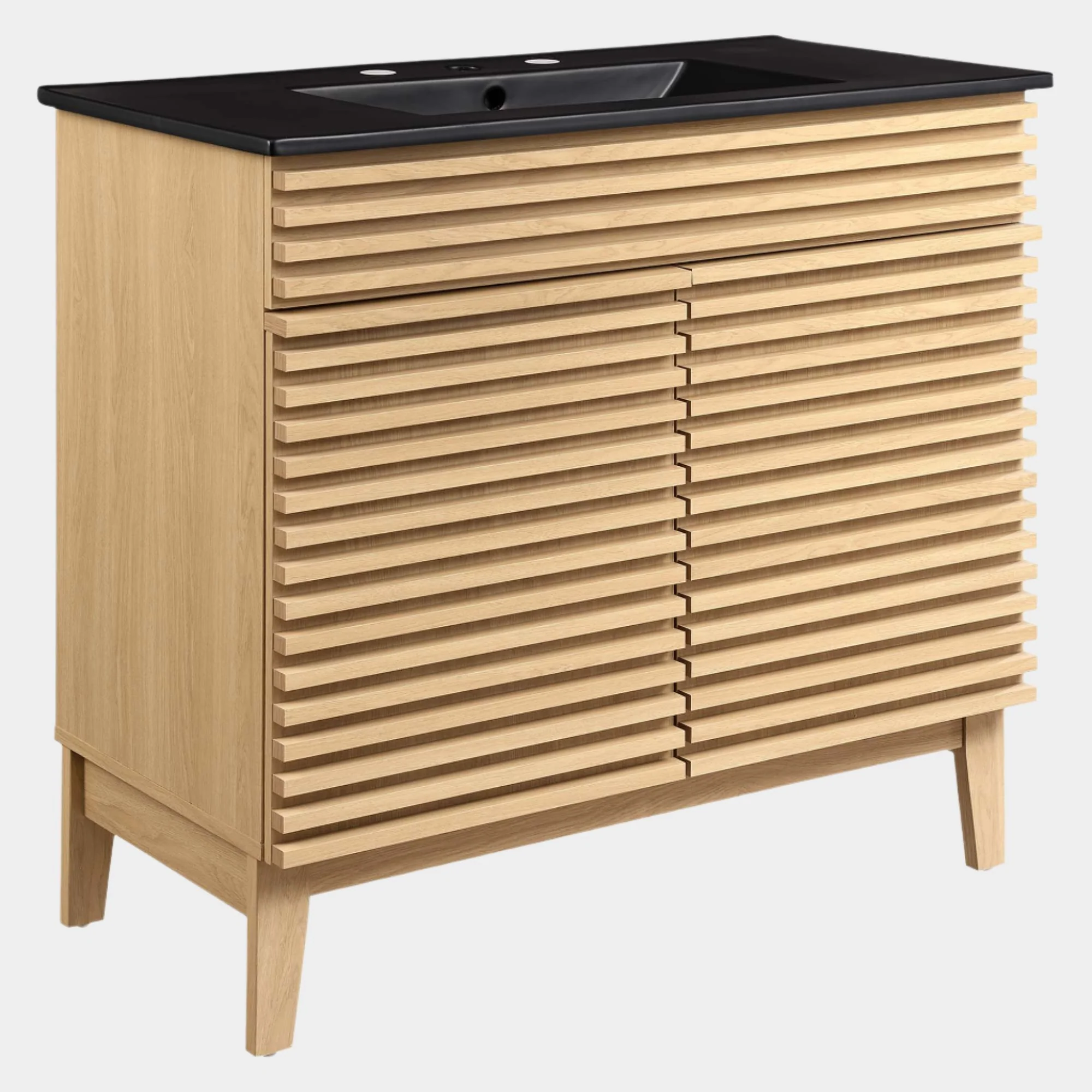 Render Bathroom Vanity with Black Basin Included - Image 95