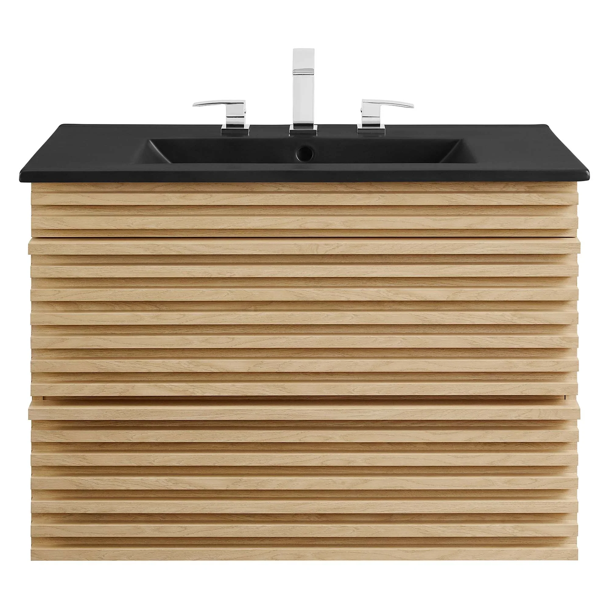 Render Wall-Mount Bathroom Vanity with Black Basin Included - Image 119