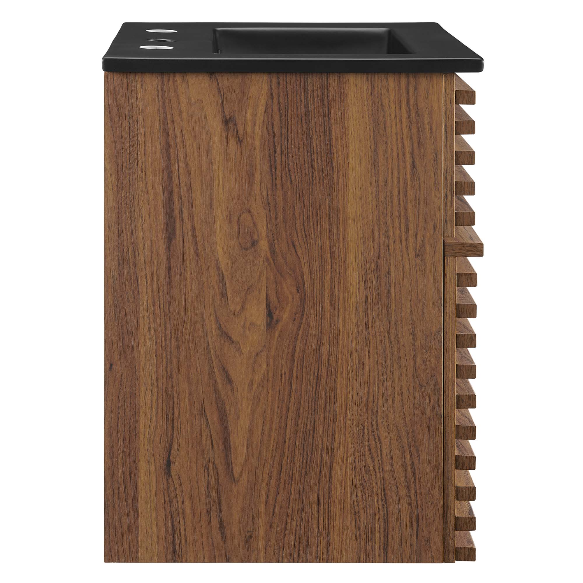 Render Wall-Mount Bathroom Vanity with Black Basin Included - Image 2