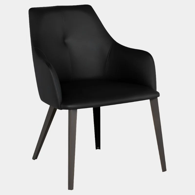 Renee Dining Chair (Matte Bronze Legs)