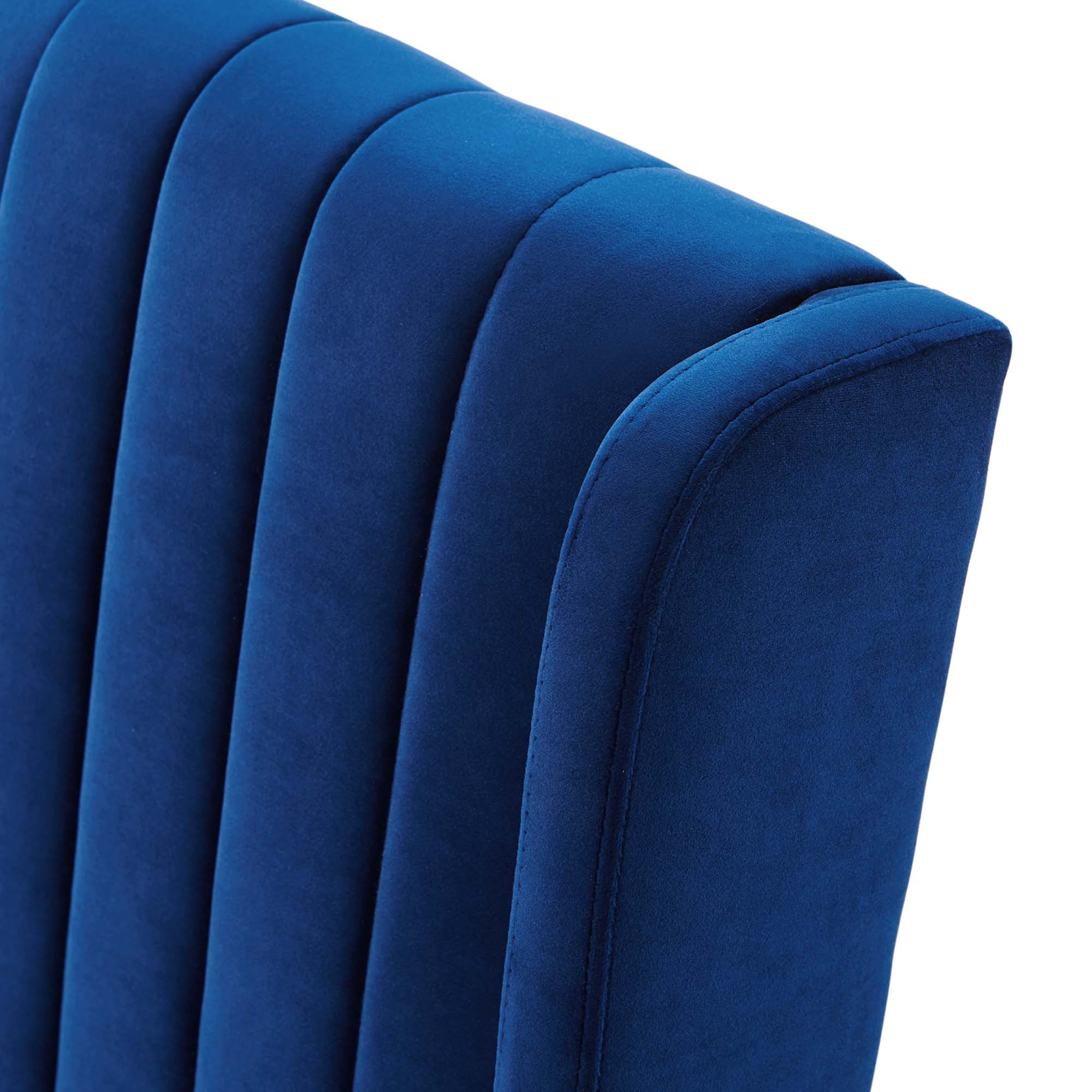 Renew Parsons Performance Velvet Dining Side Chairs - Set of 2 - Image 7