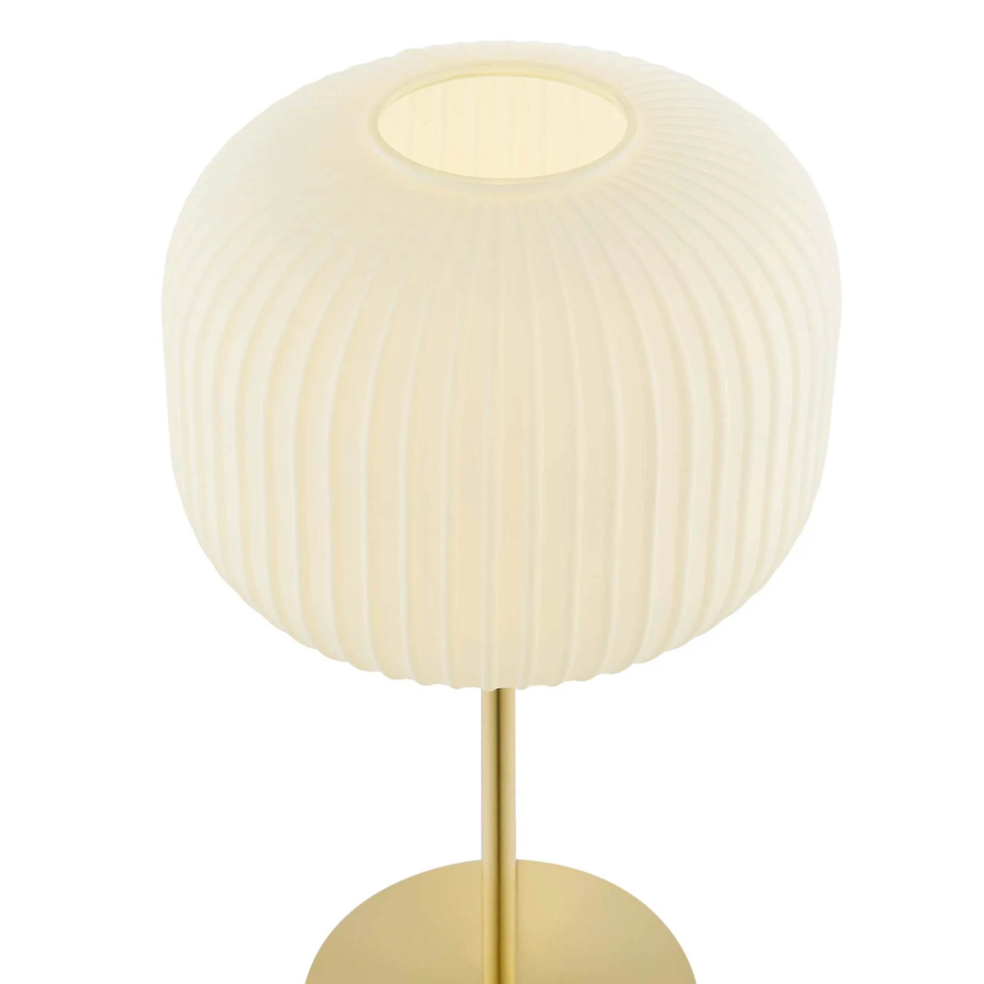 Reprise Glass Sphere Glass and Metal Table Lamp - Image 11