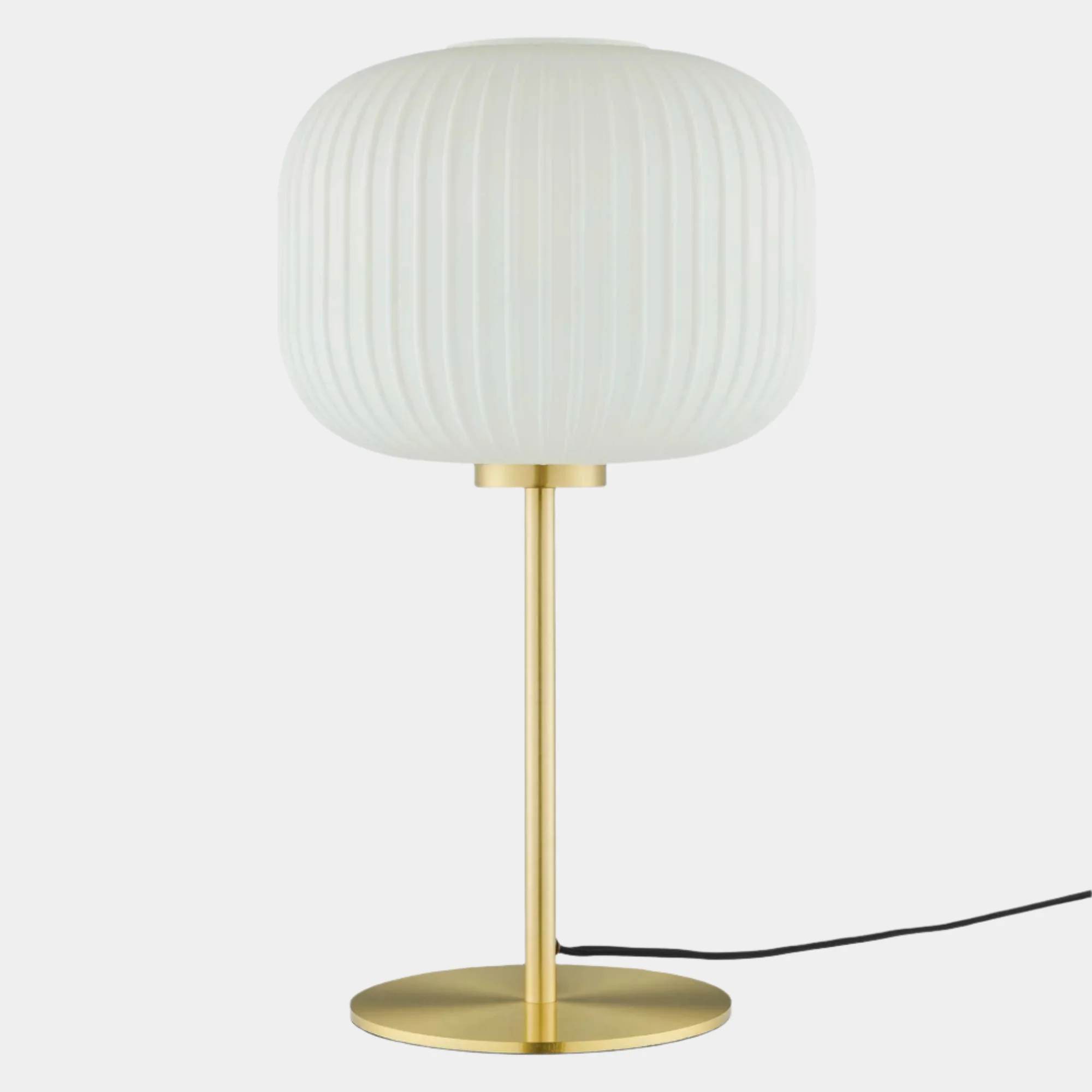 Reprise Glass Sphere Glass and Metal Table Lamp - Image 8