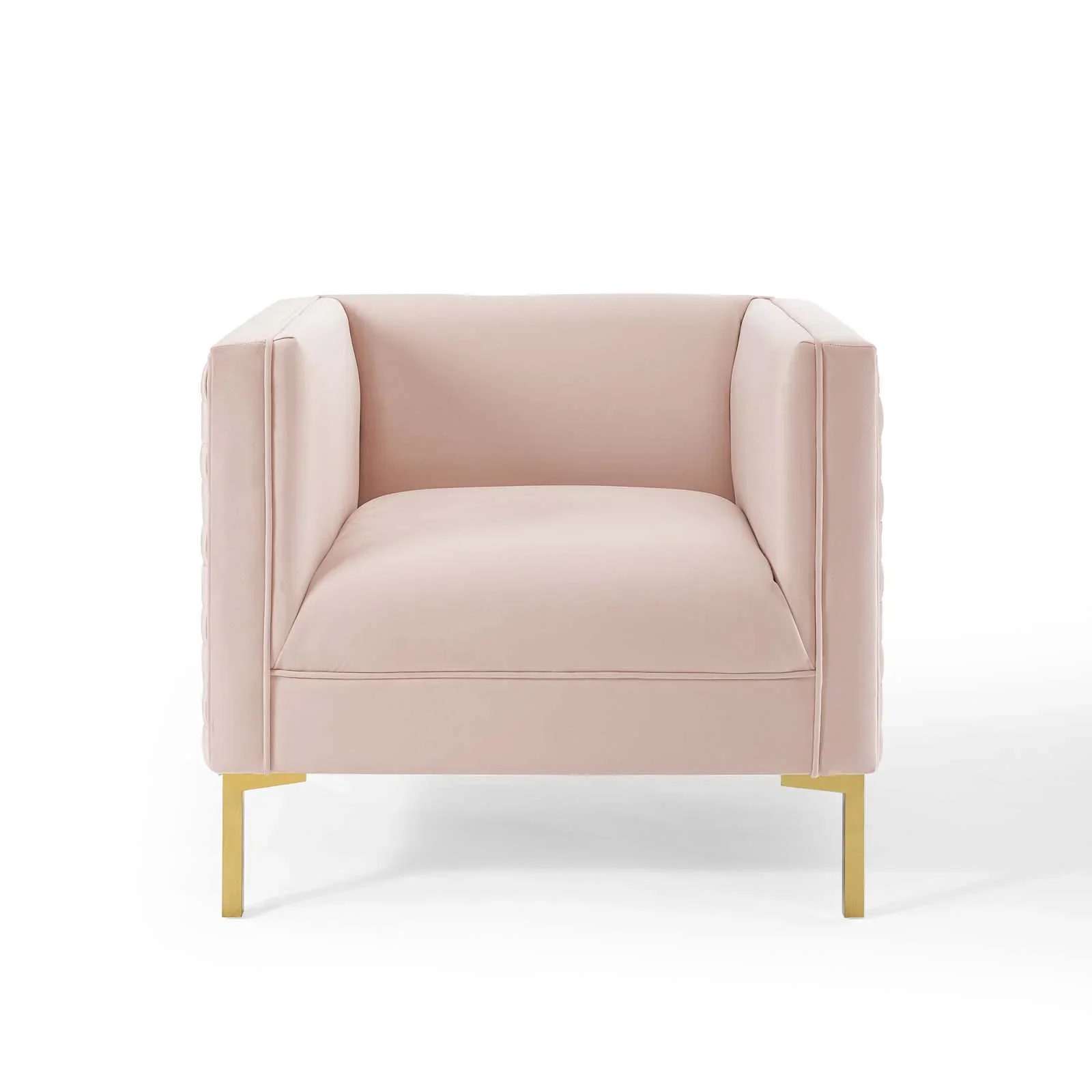 Resonate Performance Velvet Armchair - Image 2