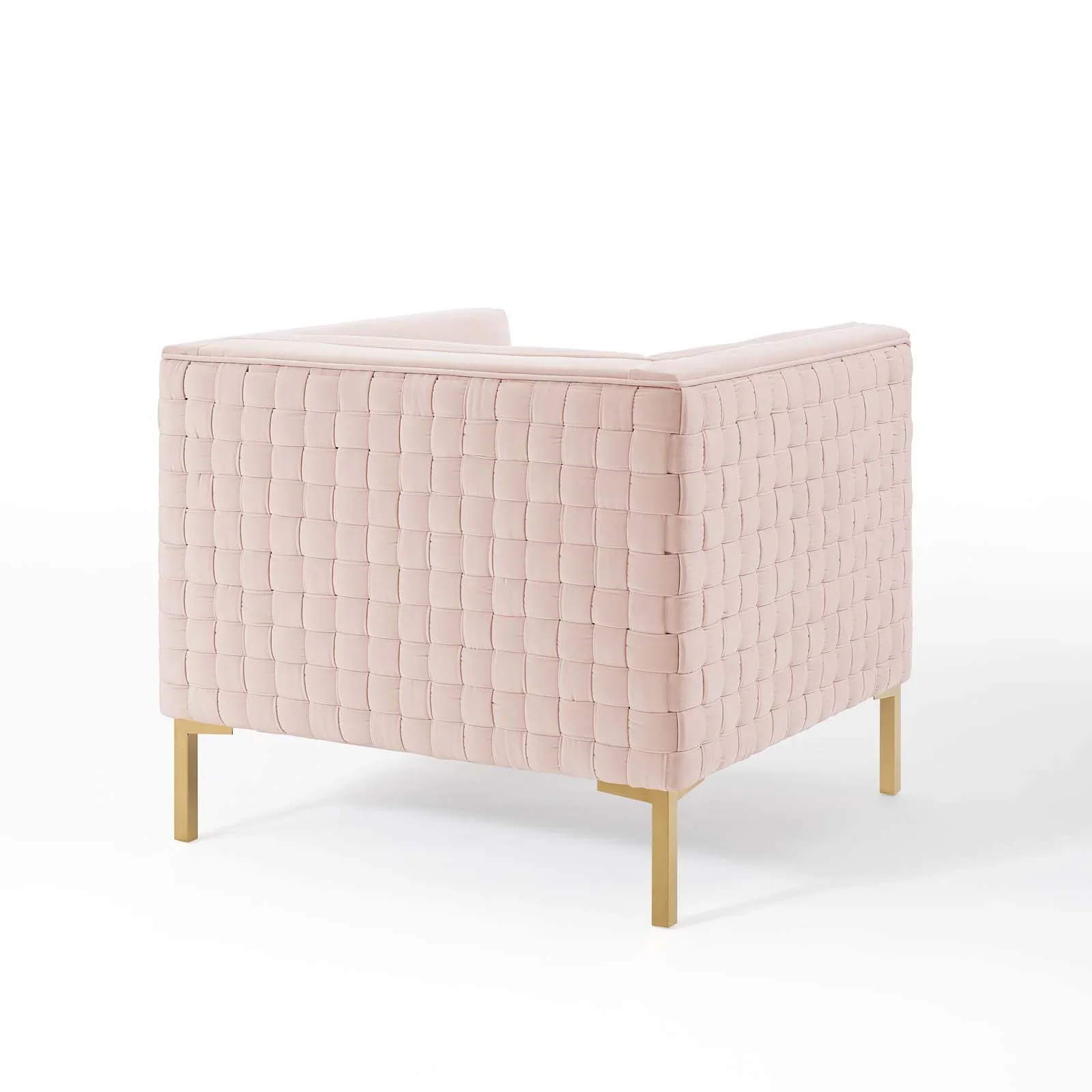 Resonate Performance Velvet Armchair - Image 3