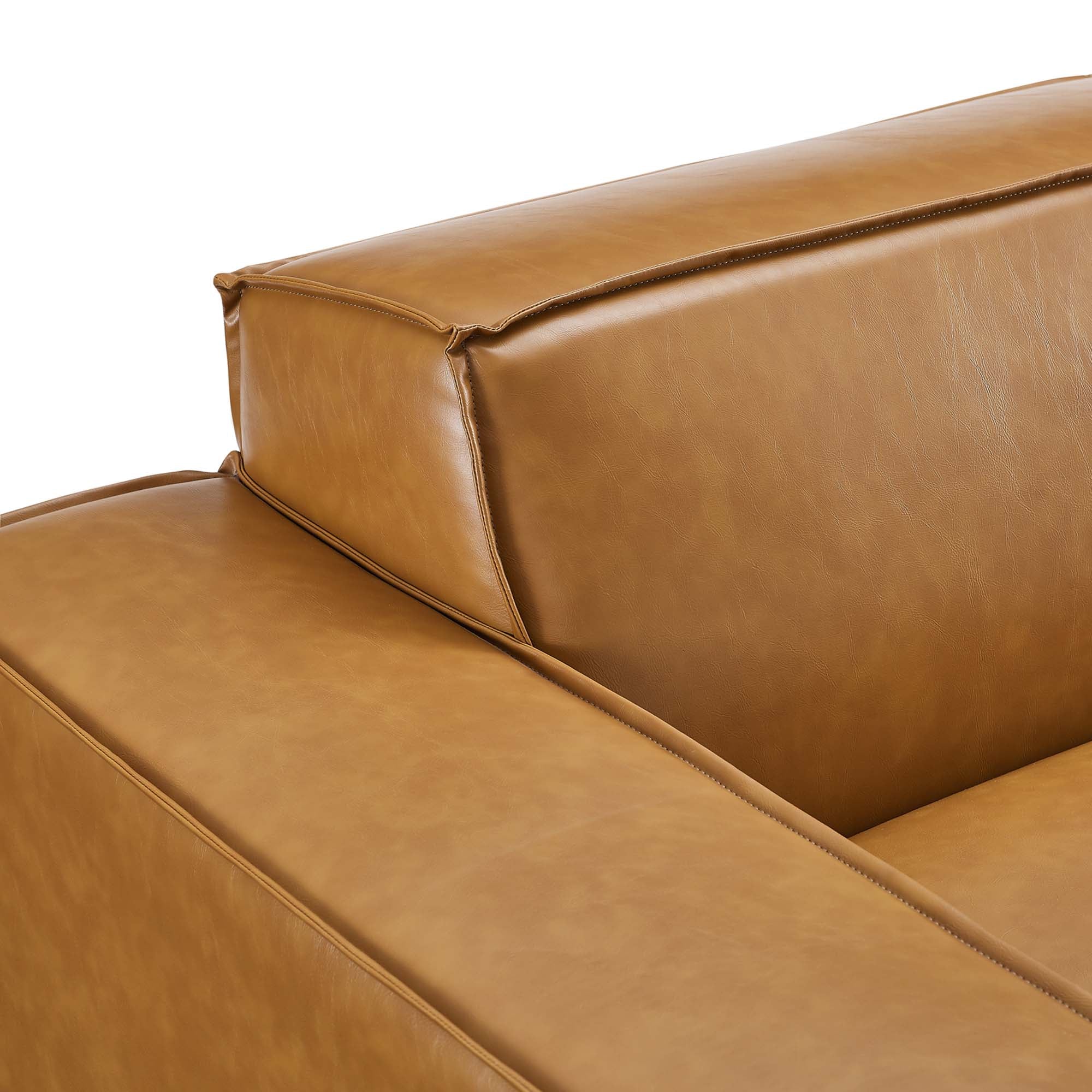 Restore 5-Piece Vegan Leather Sectional Sofa - Image 13