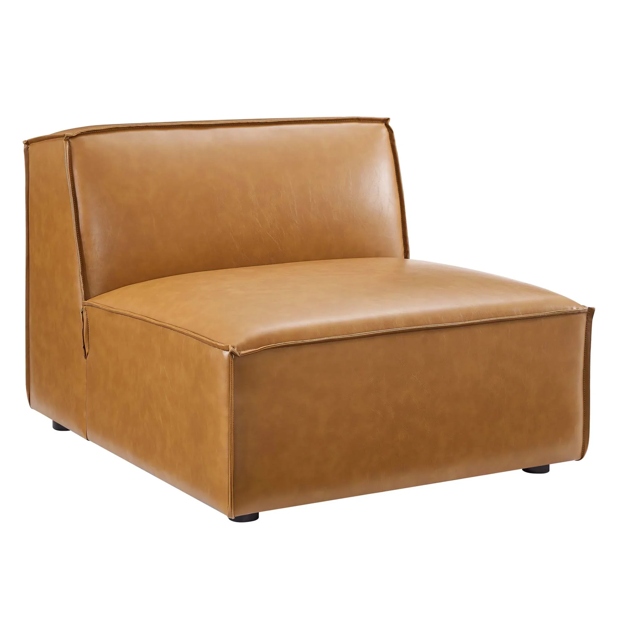 Restore 6-Piece Vegan Leather Sectional Sofa - Image 4