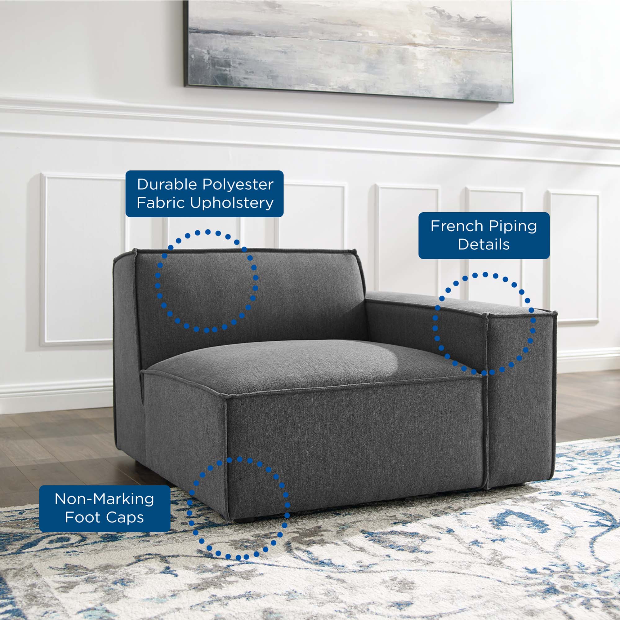 Restore Right-Arm Sectional Sofa Chair - Image 6