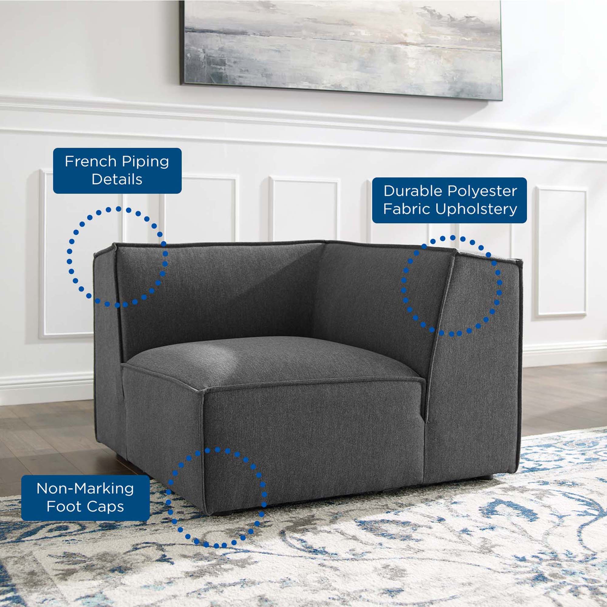 Restore Sectional Sofa Corner Chair - Image 6