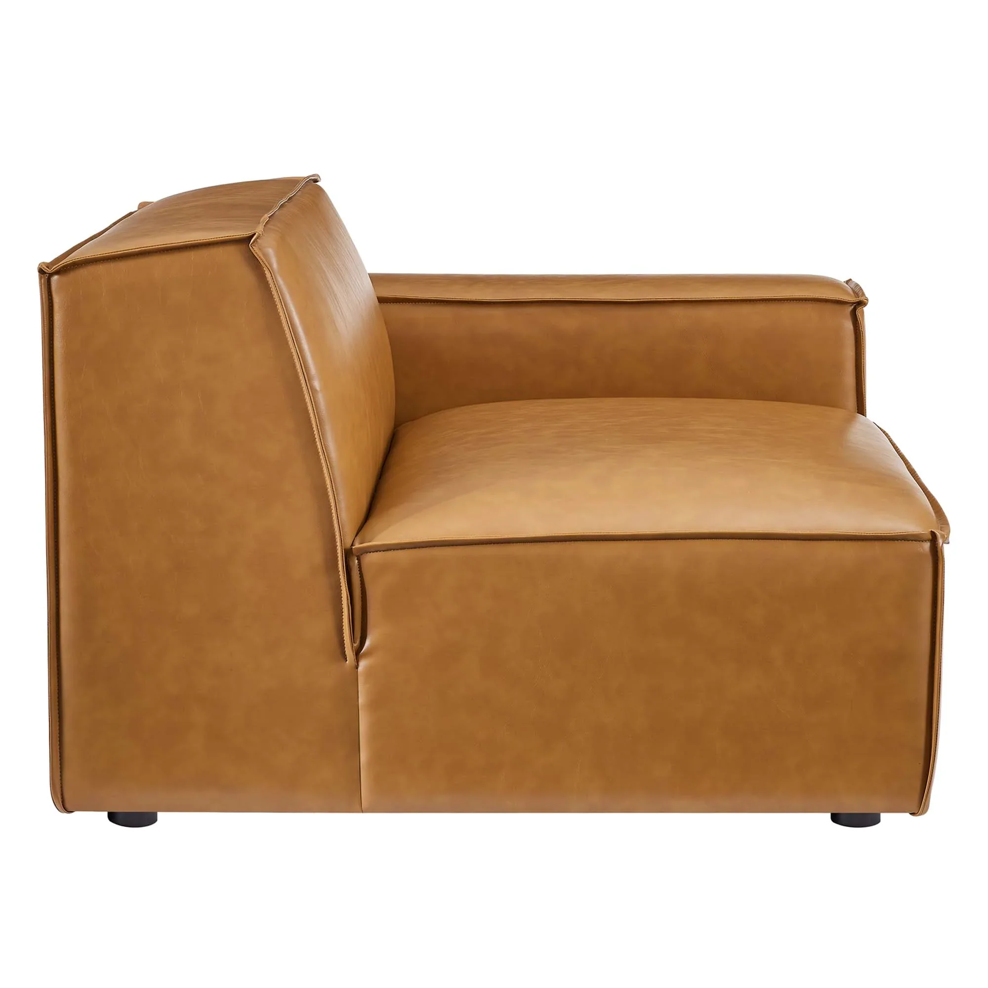 Restore Vegan Leather 3-Piece Sofa - Image 5