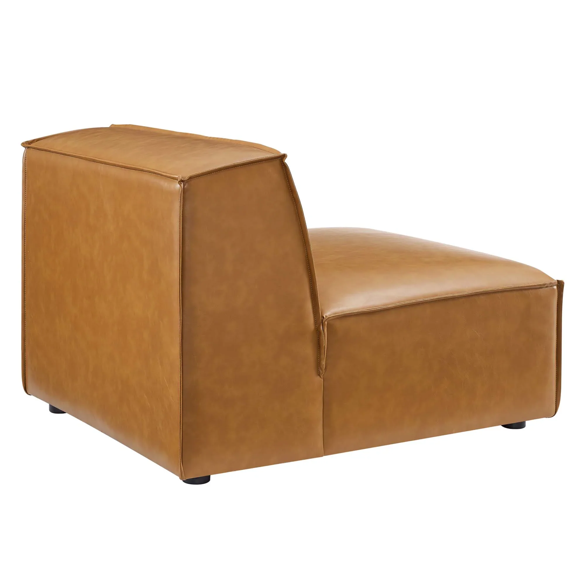 Restore Vegan Leather 4-Piece Sofa - Image 8