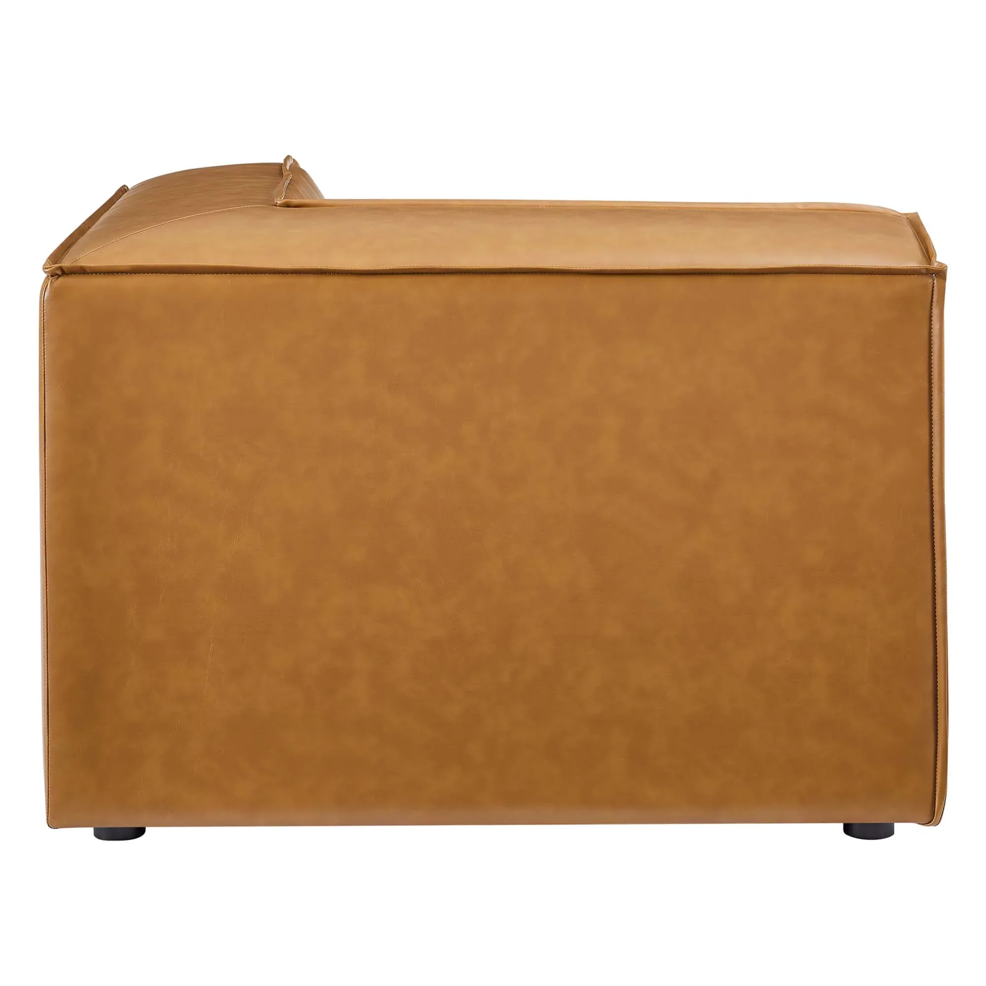 Restore Vegan Leather Sectional Sofa Corner Chair - Image 7