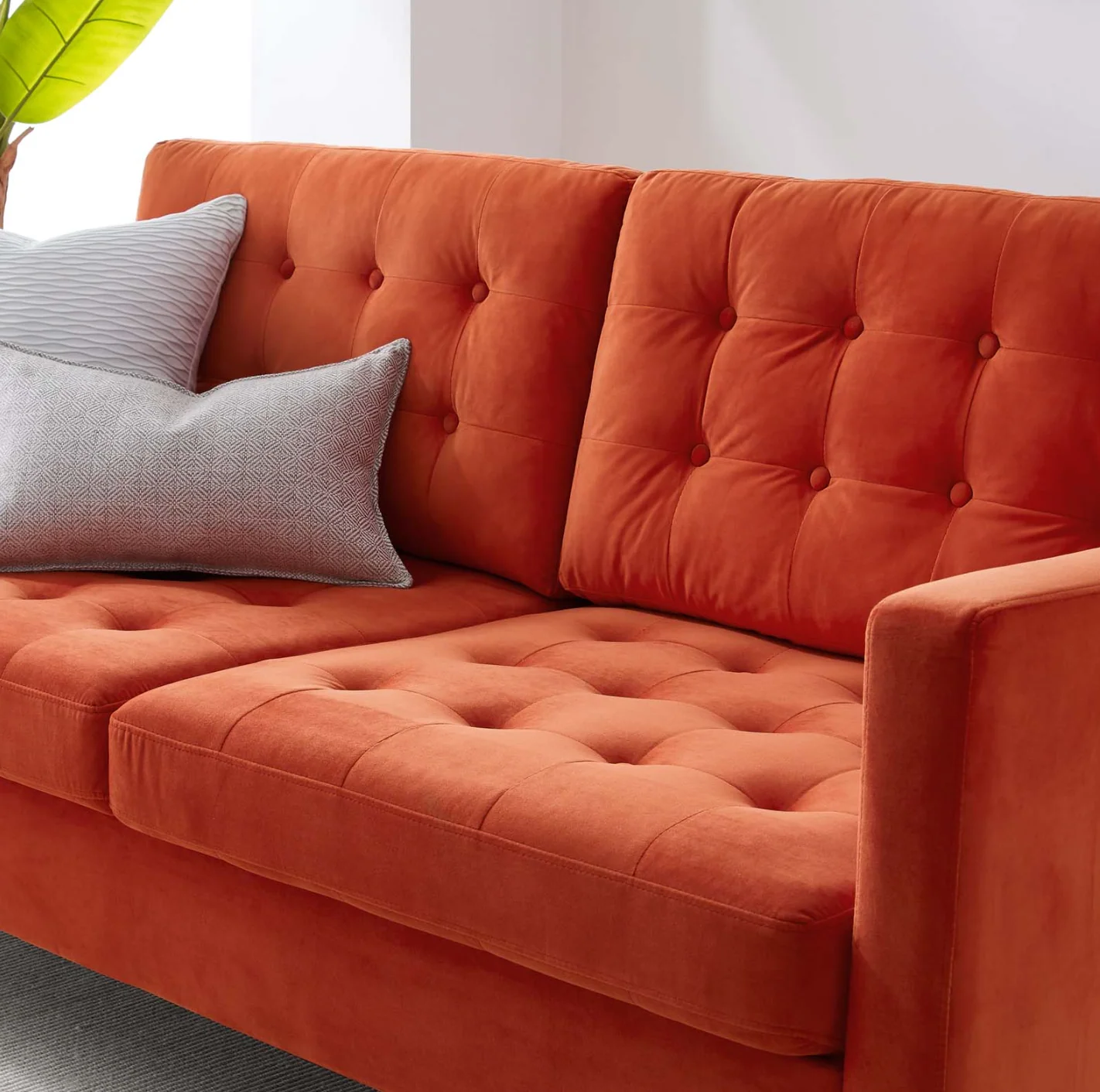 Reverentia Tufted Performance Velvet Sofa - Image 20