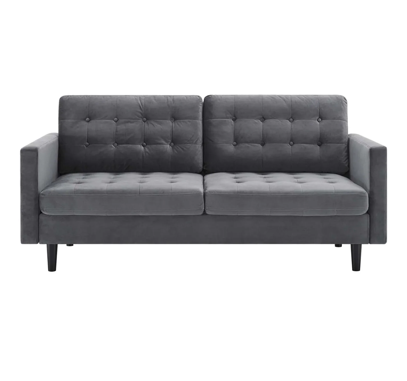 Reverentia Tufted Performance Velvet Sofa - Image 8