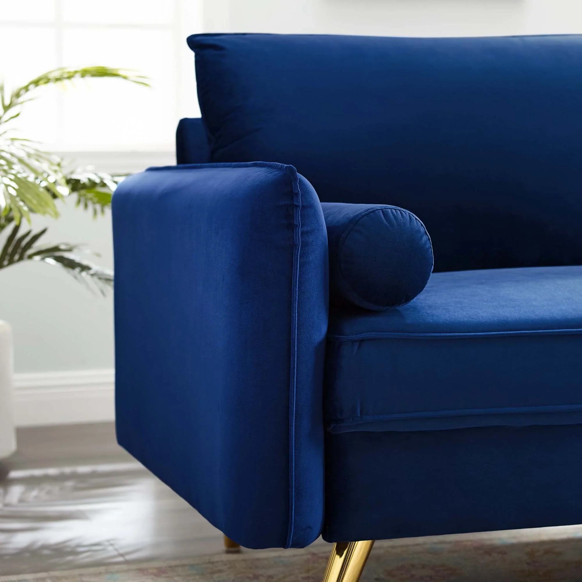 Revive Performance Velvet Sofa - Image 21