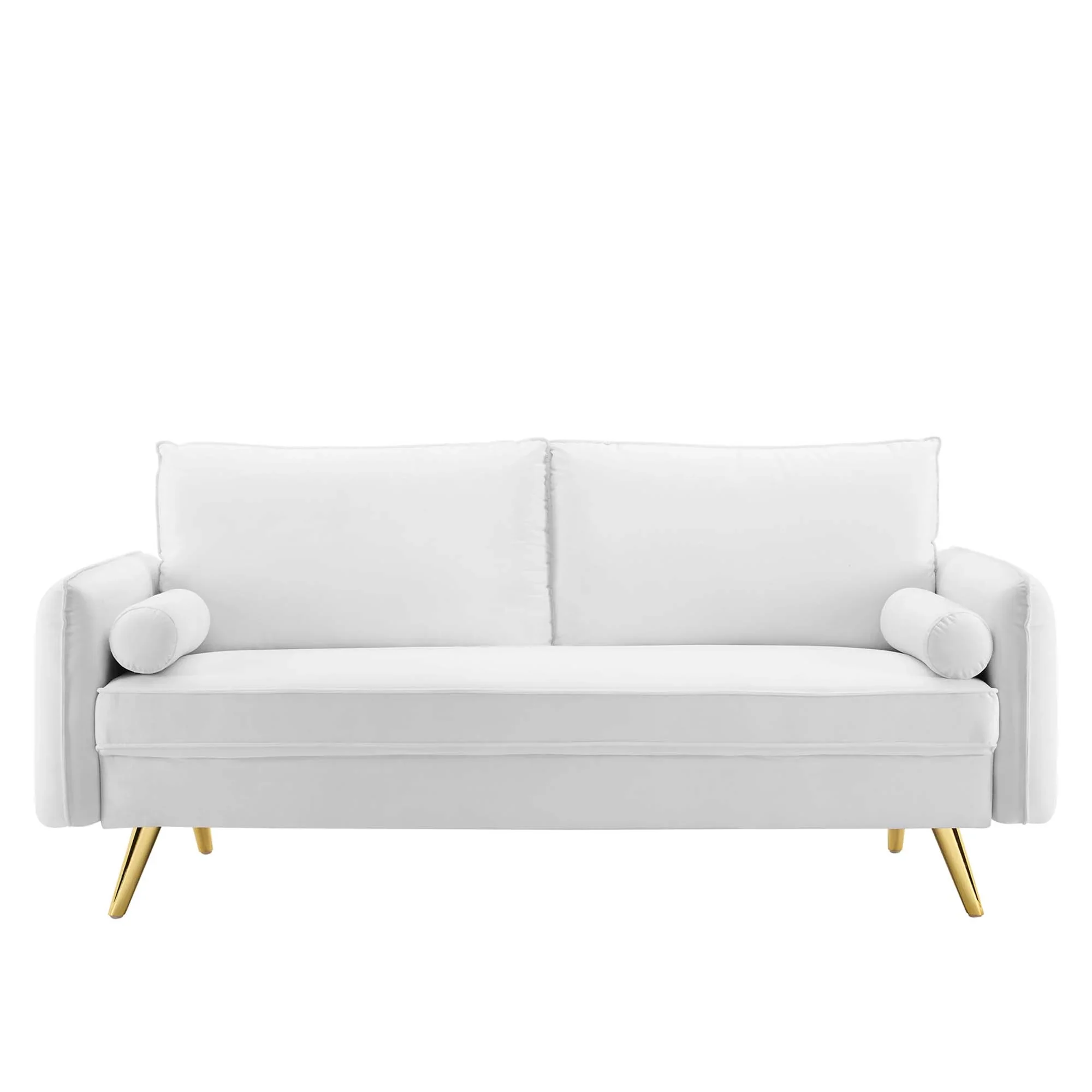 Revive Performance Velvet Sofa - Image 4