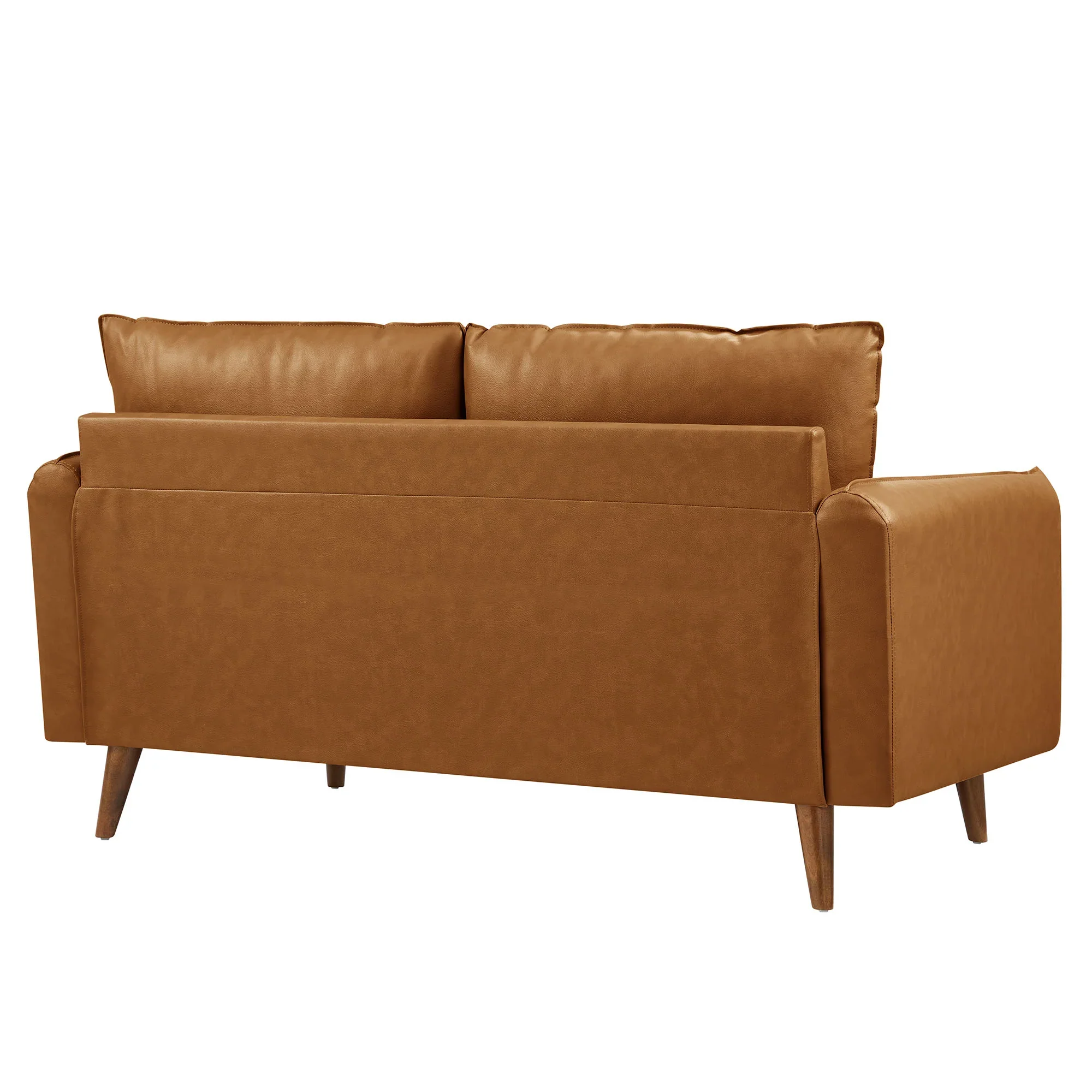 Revive Upholstered Vegan Leather Loveseat - Image 14