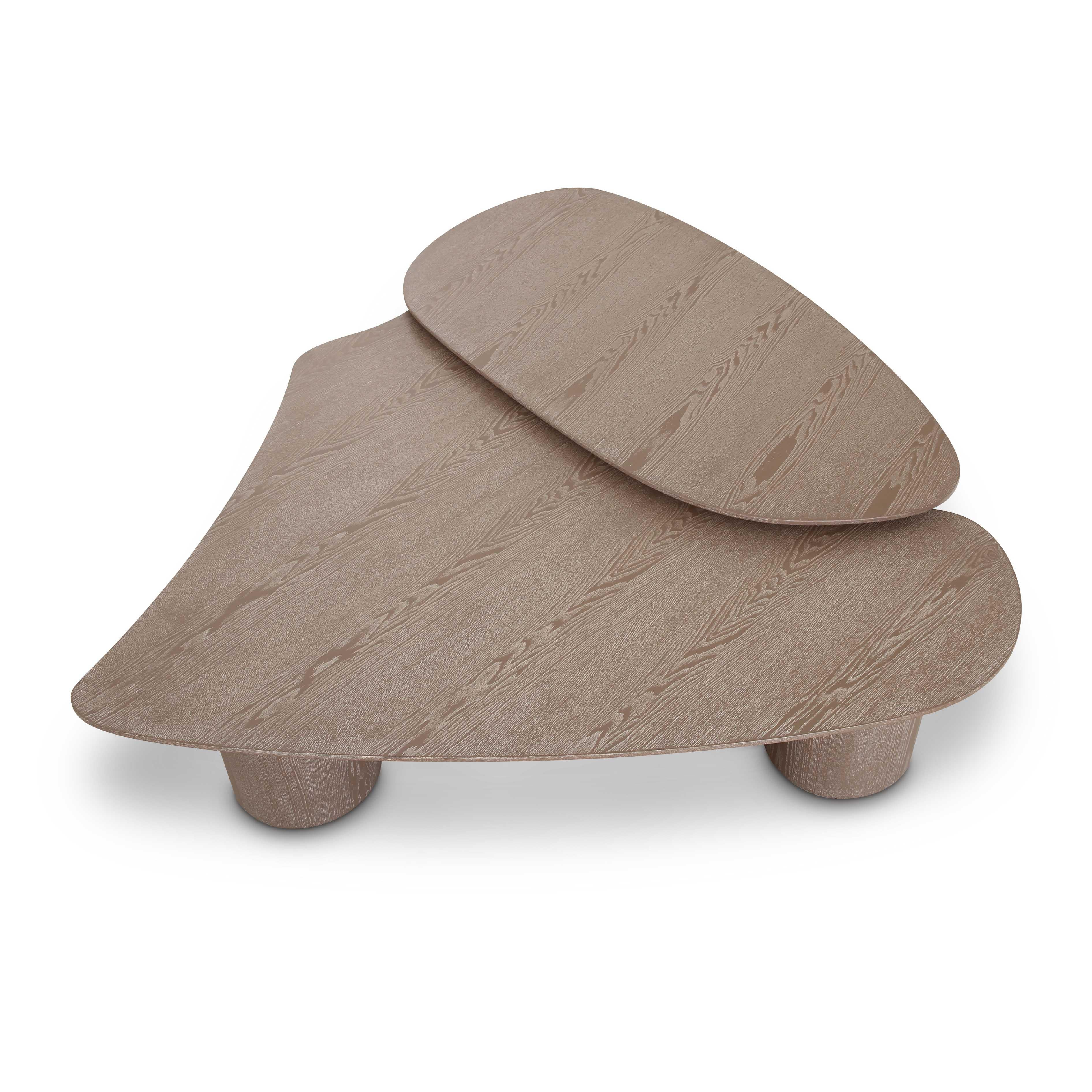 Rhema 2-Piece Washed Ash Nesting Coffee Table Set - Image 5