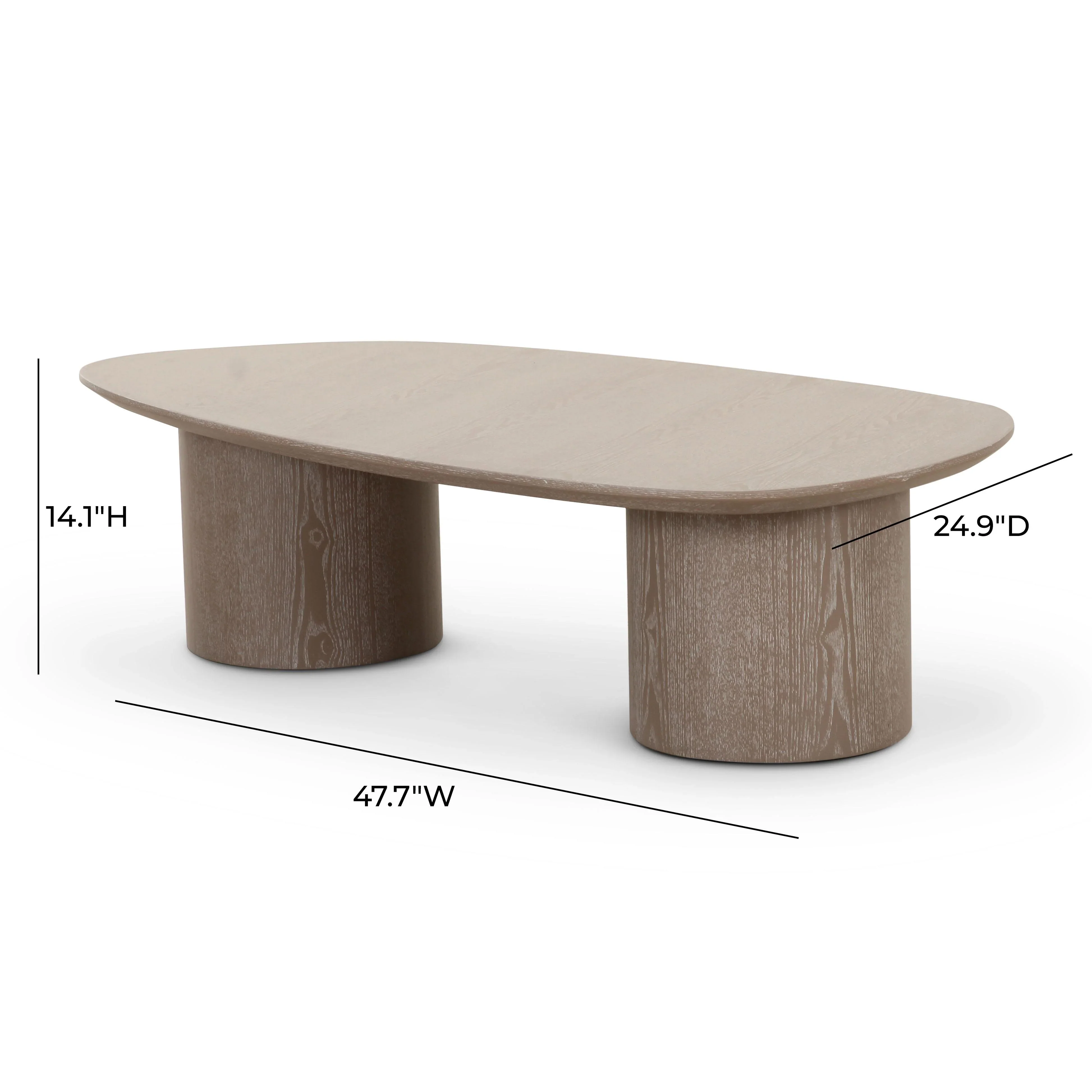 Rhema 2-Piece Washed Ash Nesting Coffee Table Set - Image 7