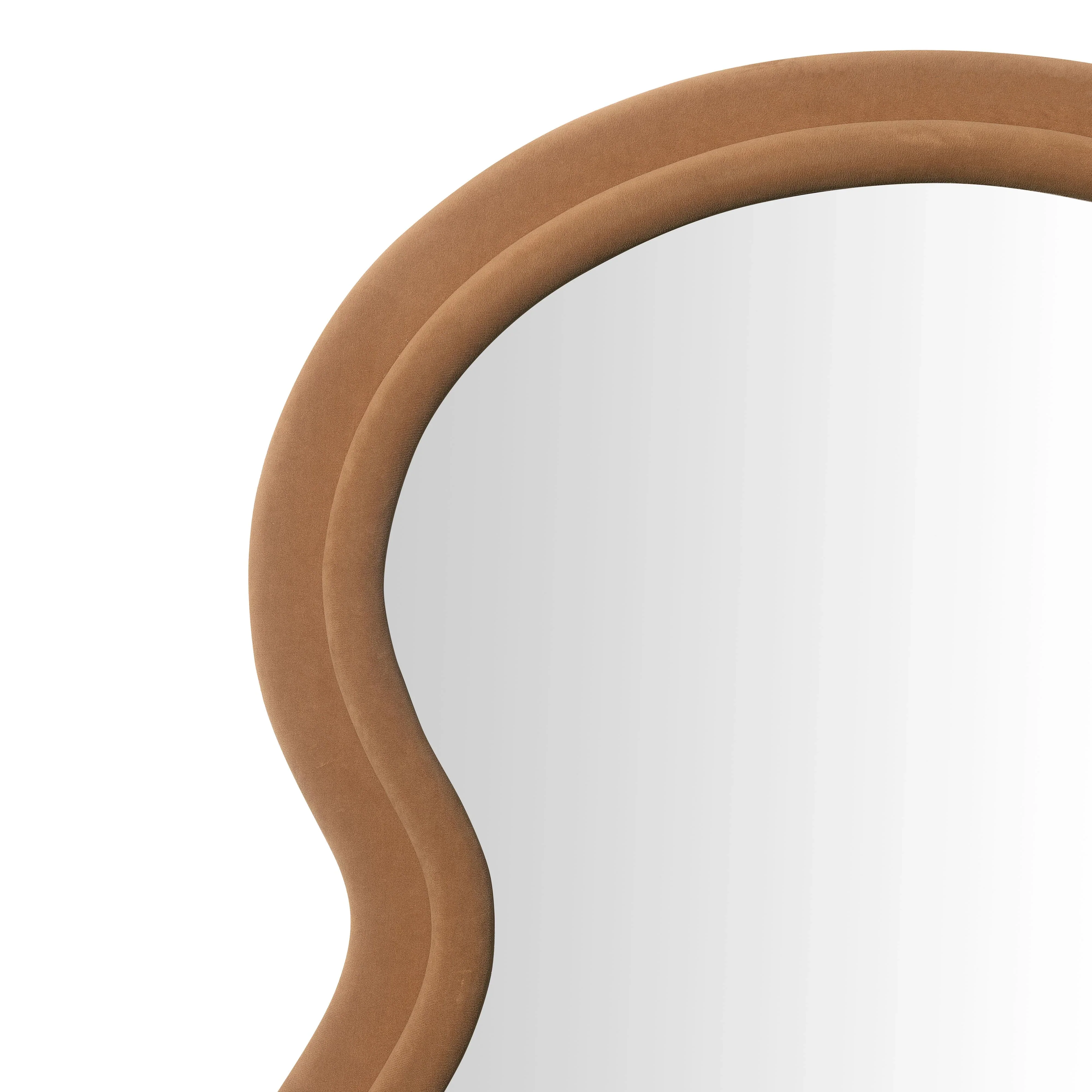 Rhodes 70" Velvet Floor Mirror - Image 10