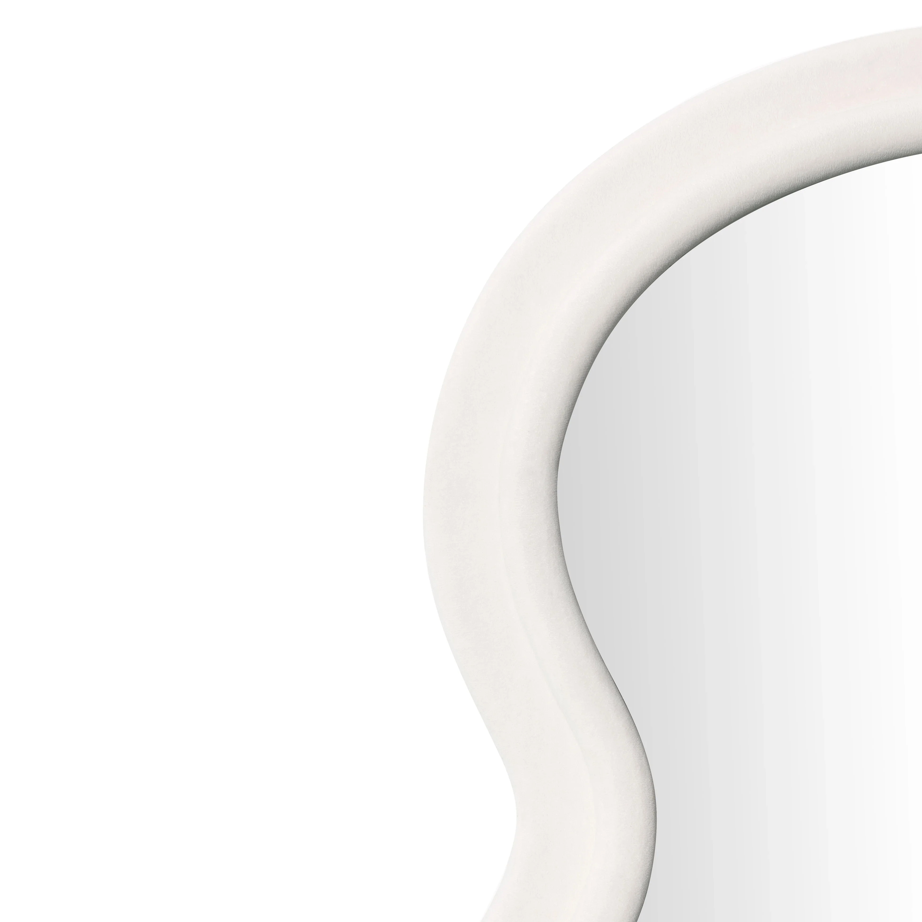 Rhodes 70" Velvet Floor Mirror - Image 4