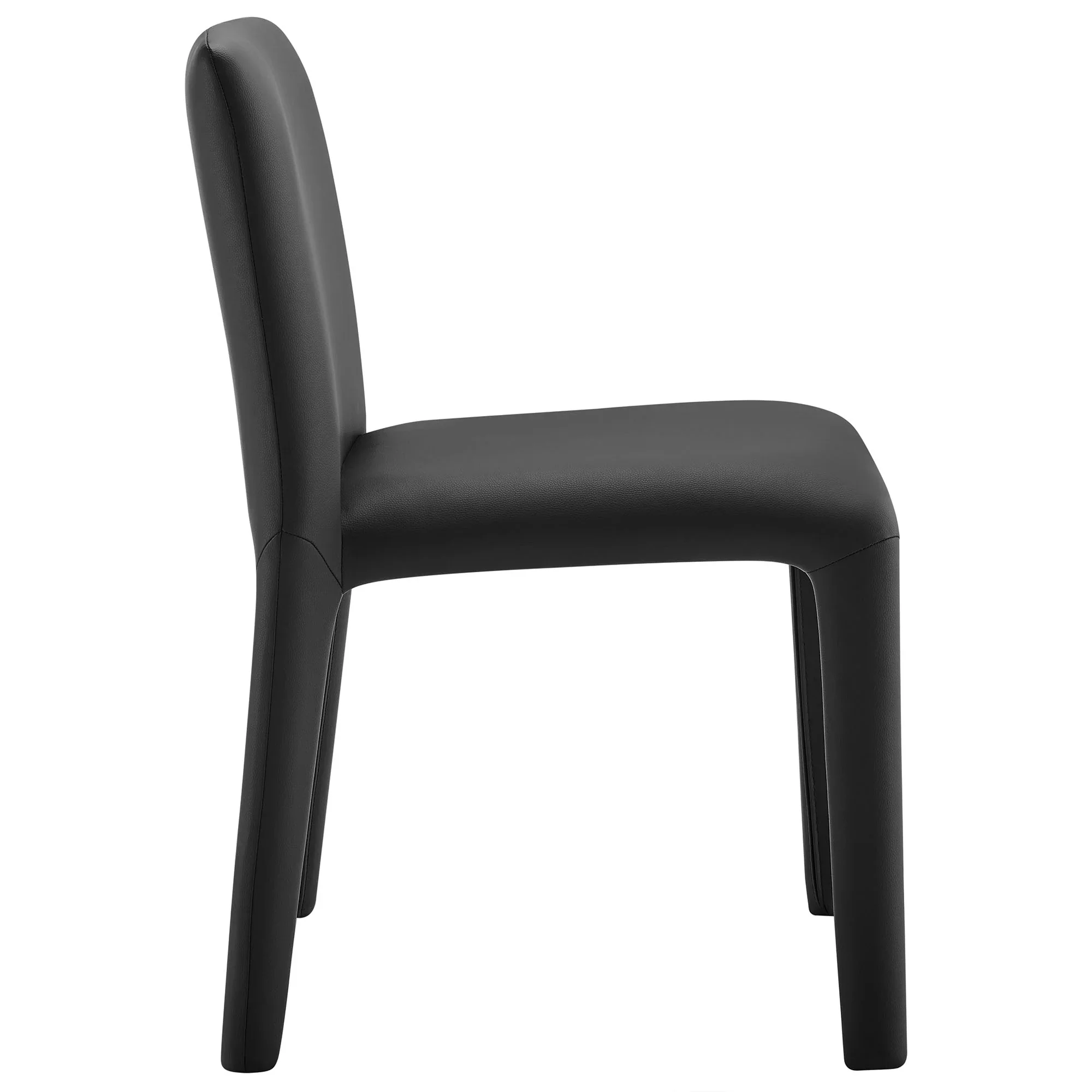 Rhodes Vegan Leather Upholstered Dining Chair - Image 14