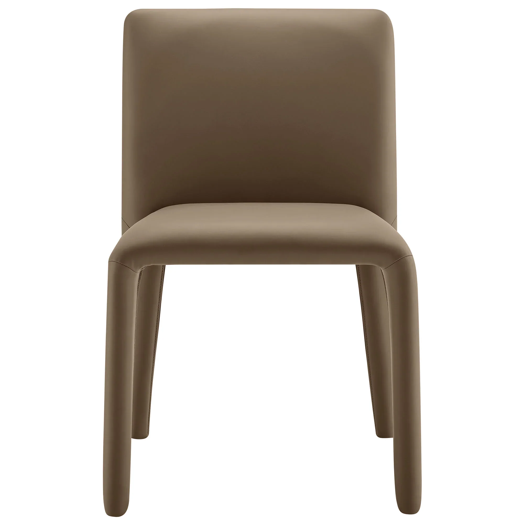 Rhodes Vegan Leather Upholstered Dining Chair - Image 4