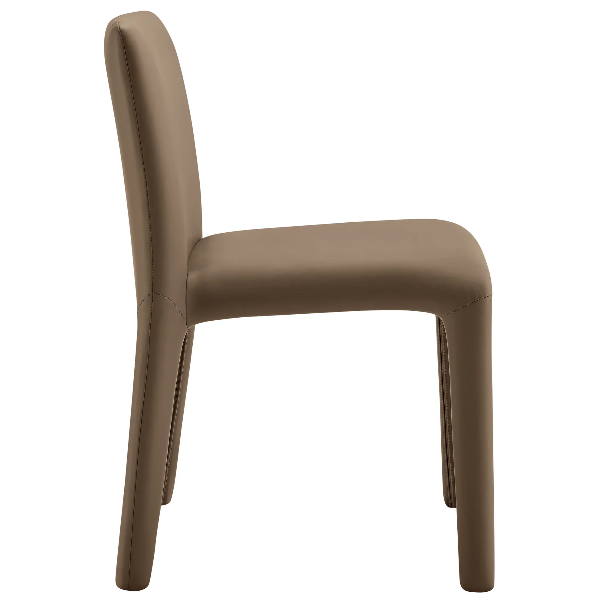 Rhodes Vegan Leather Upholstered Dining Chair - Image 5