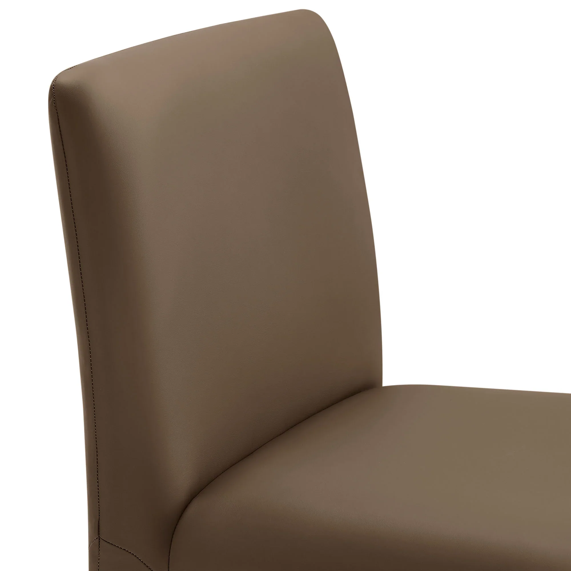 Rhodes Vegan Leather Upholstered Dining Chair - Image 7