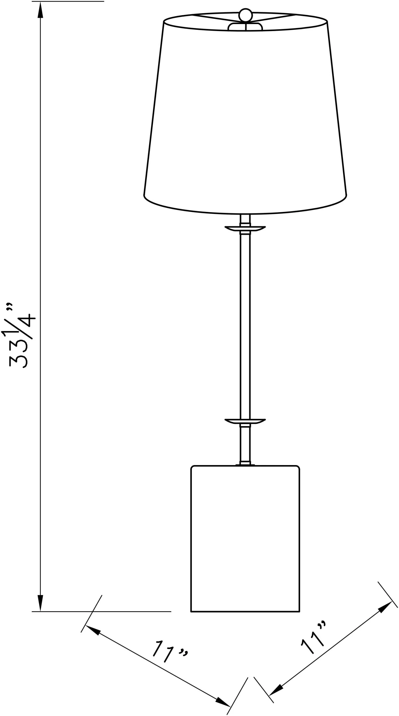 Rigby Buffet Table Lamp - Image 6