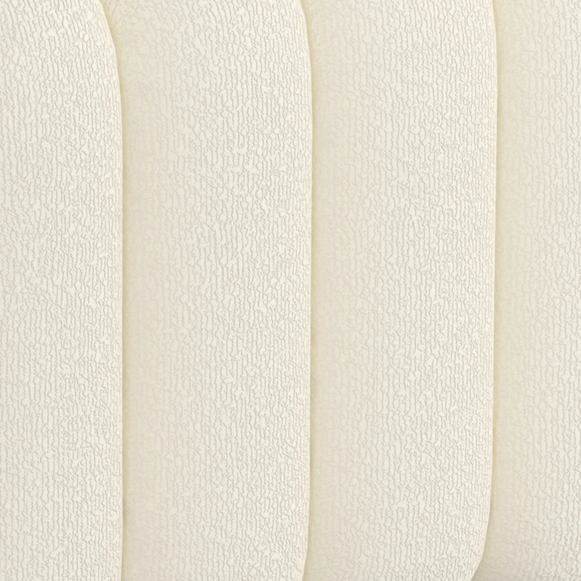 Rigel Small Square Ottoman in Ivory Boucle - Image 7