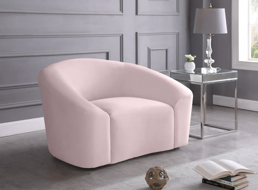 Riley Velvet Upholstered Chair - Image 47