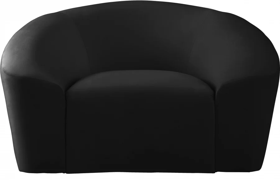Riley Velvet Upholstered Chair - Image 5