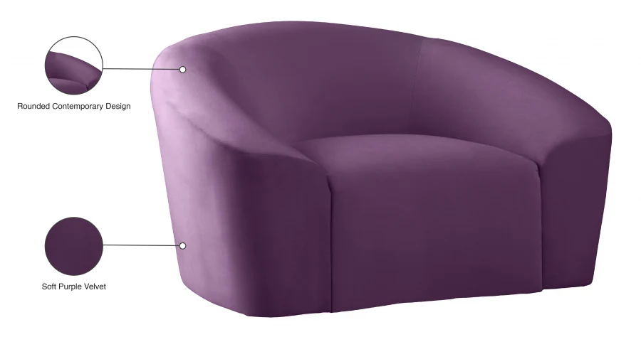 Riley Velvet Upholstered Chair - Image 57