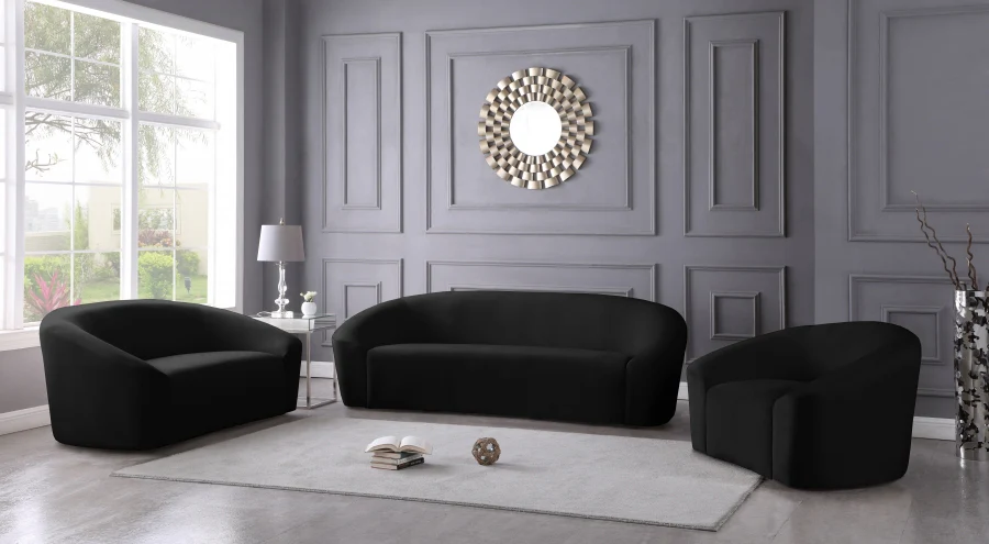 Riley Velvet Upholstered Chair - Image 7