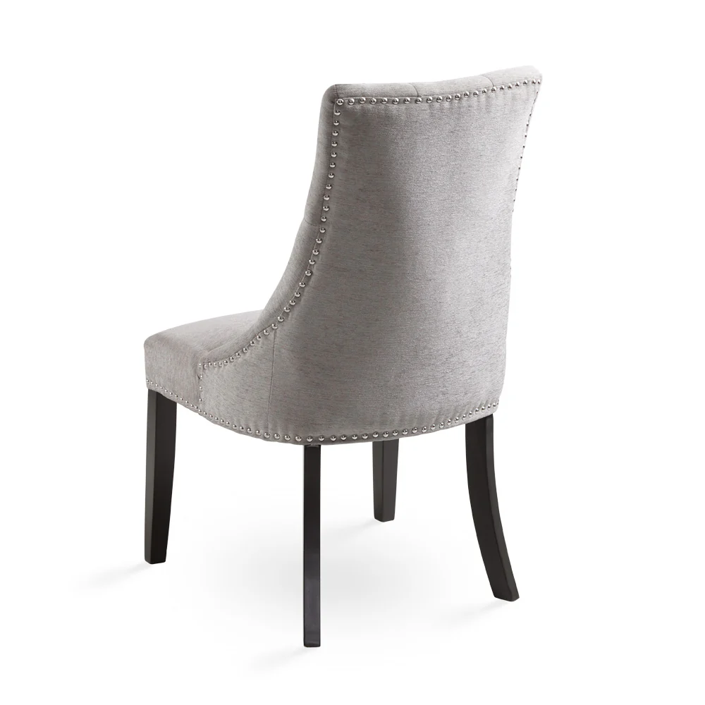 Rimzy Dining Chair Platinum Fabric - Image 2