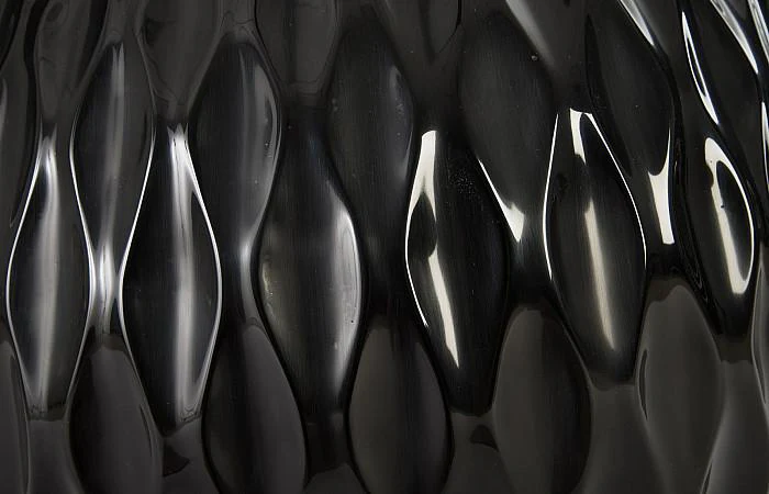 Ripple Planter, Gel Coat Black - Image 5