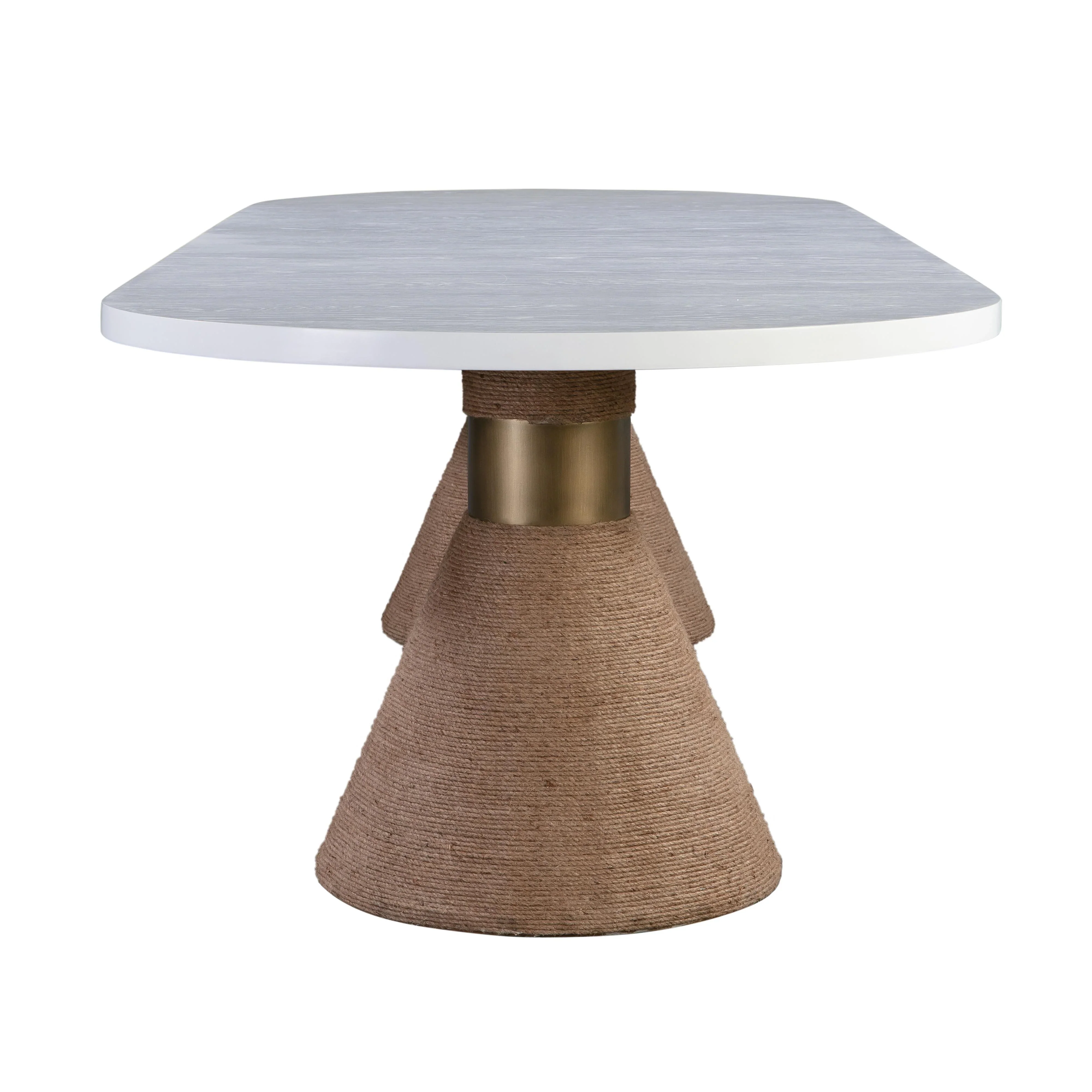 Rishi 120" Rope Oval Dining Table - Image 14